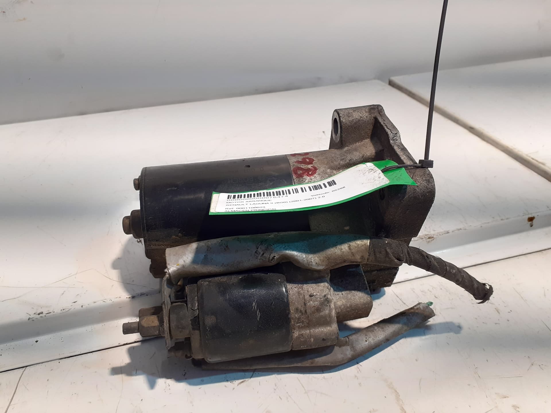 Motor arranque RENAULT LAGUNA II (BG0)