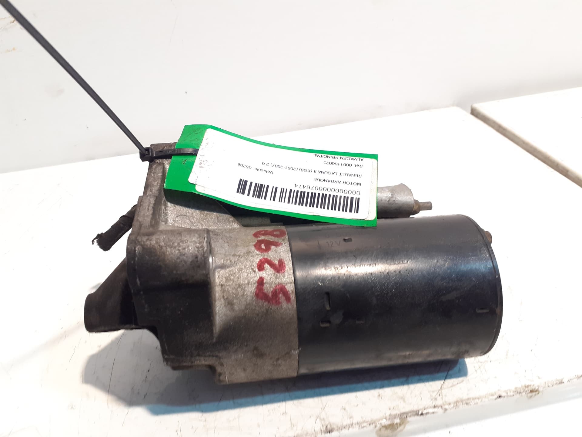 Motor arranque RENAULT LAGUNA II (BG0) 3