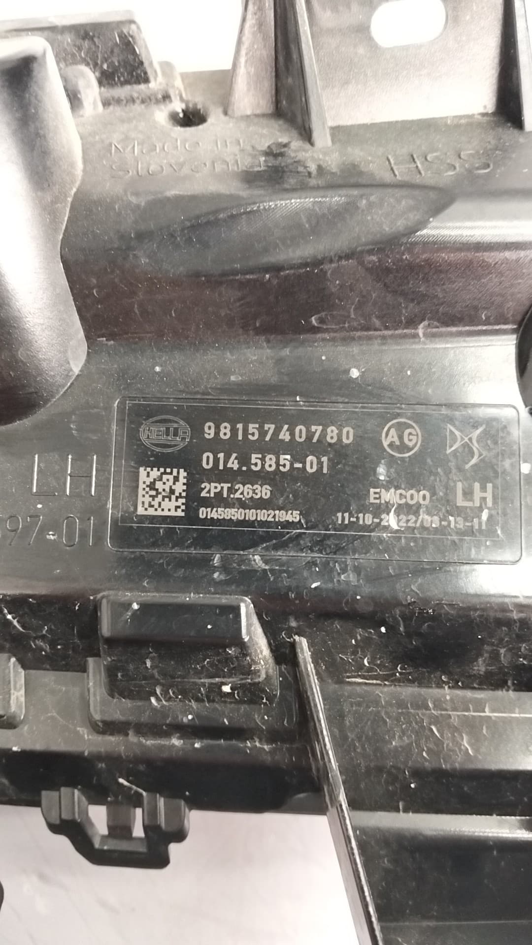 Recambio DS 4 ref. 9815740780 2