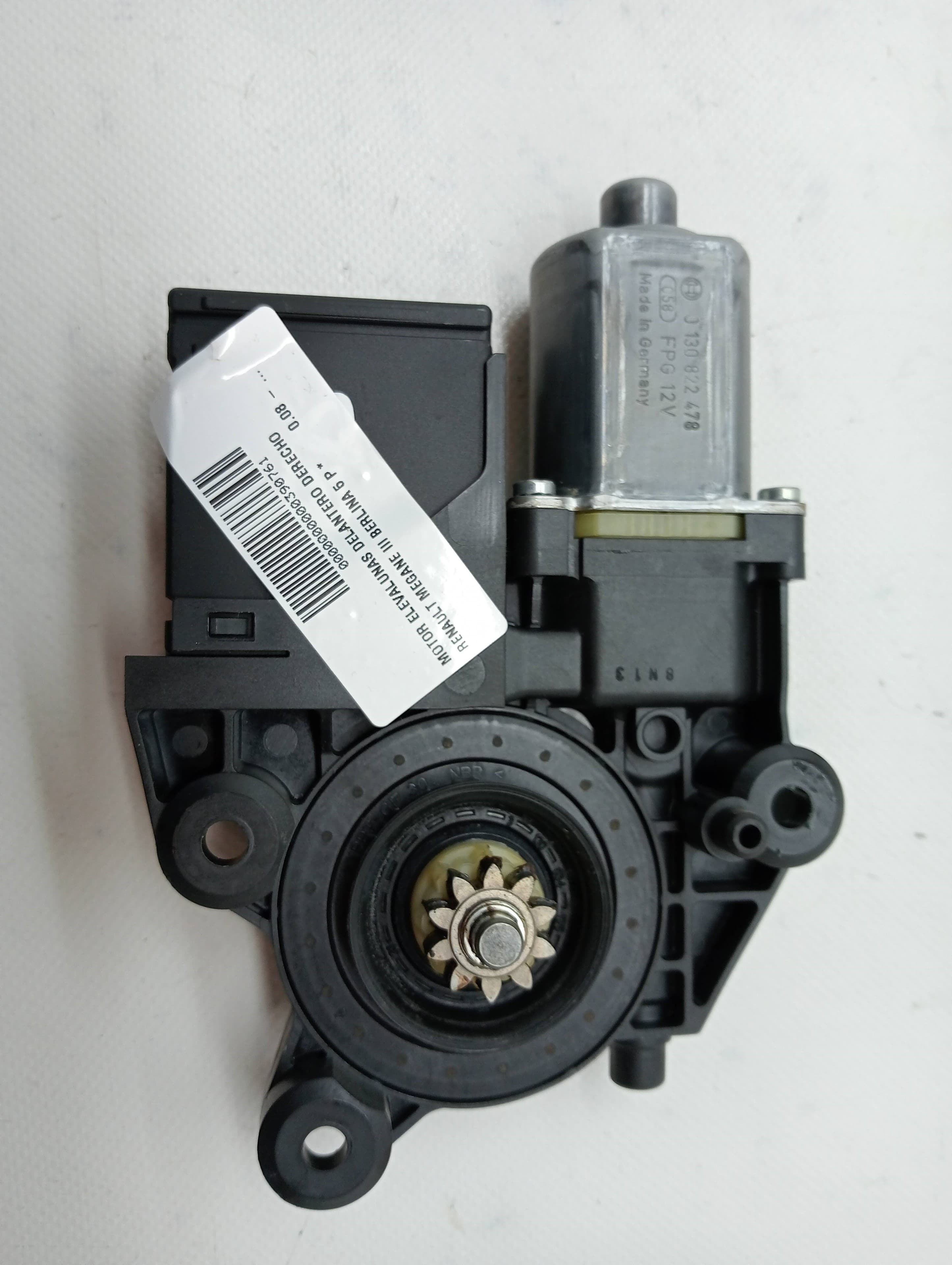 Motor elevalunas delantero derecho RENAULT MEGANE III BERLINA 5 P