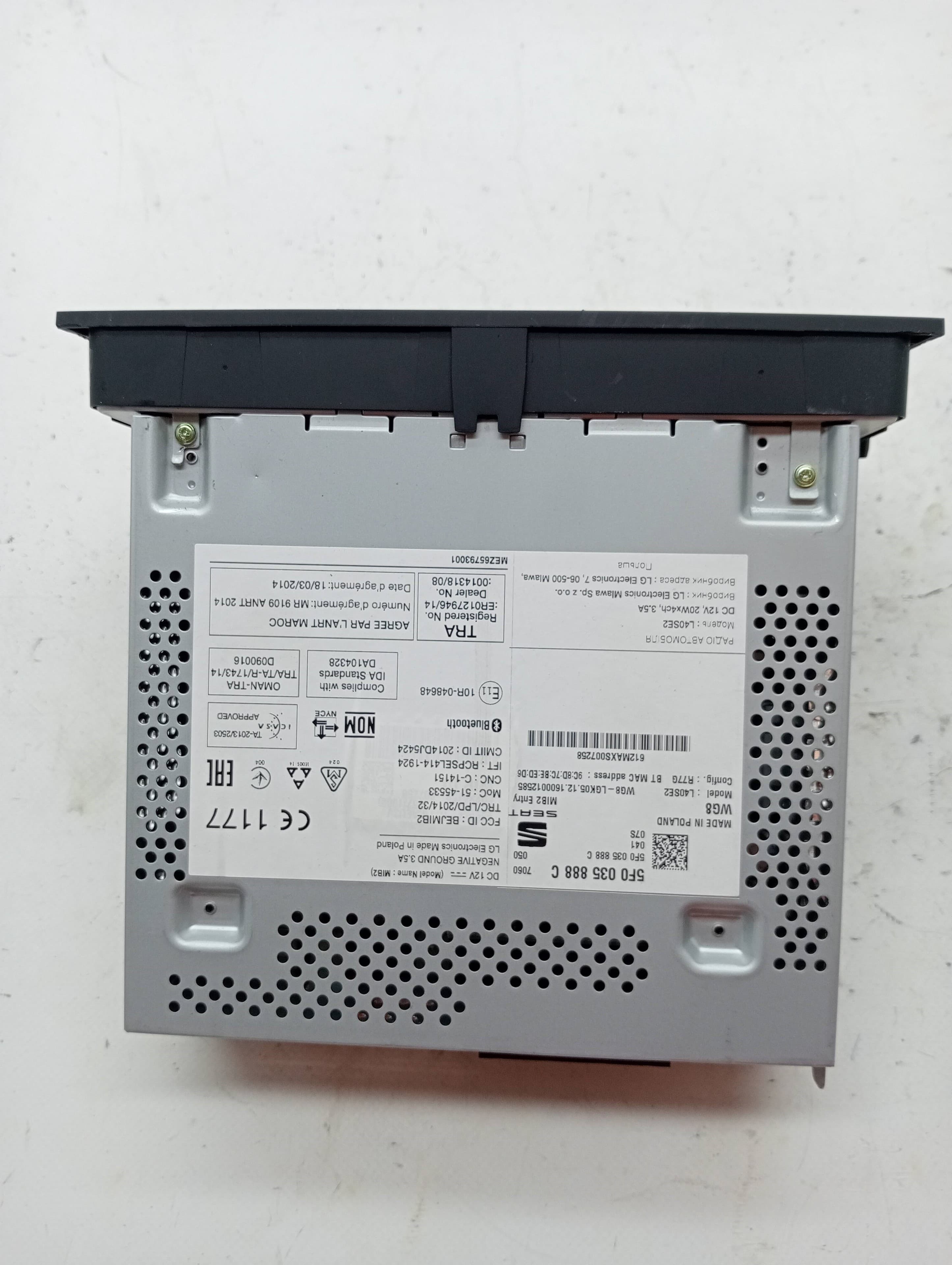 Pantalla multifuncion SEAT IBIZA (6P1) 3