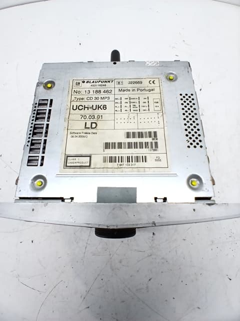 Sistema audio / radio cd OPEL ASTRA H BER. 3