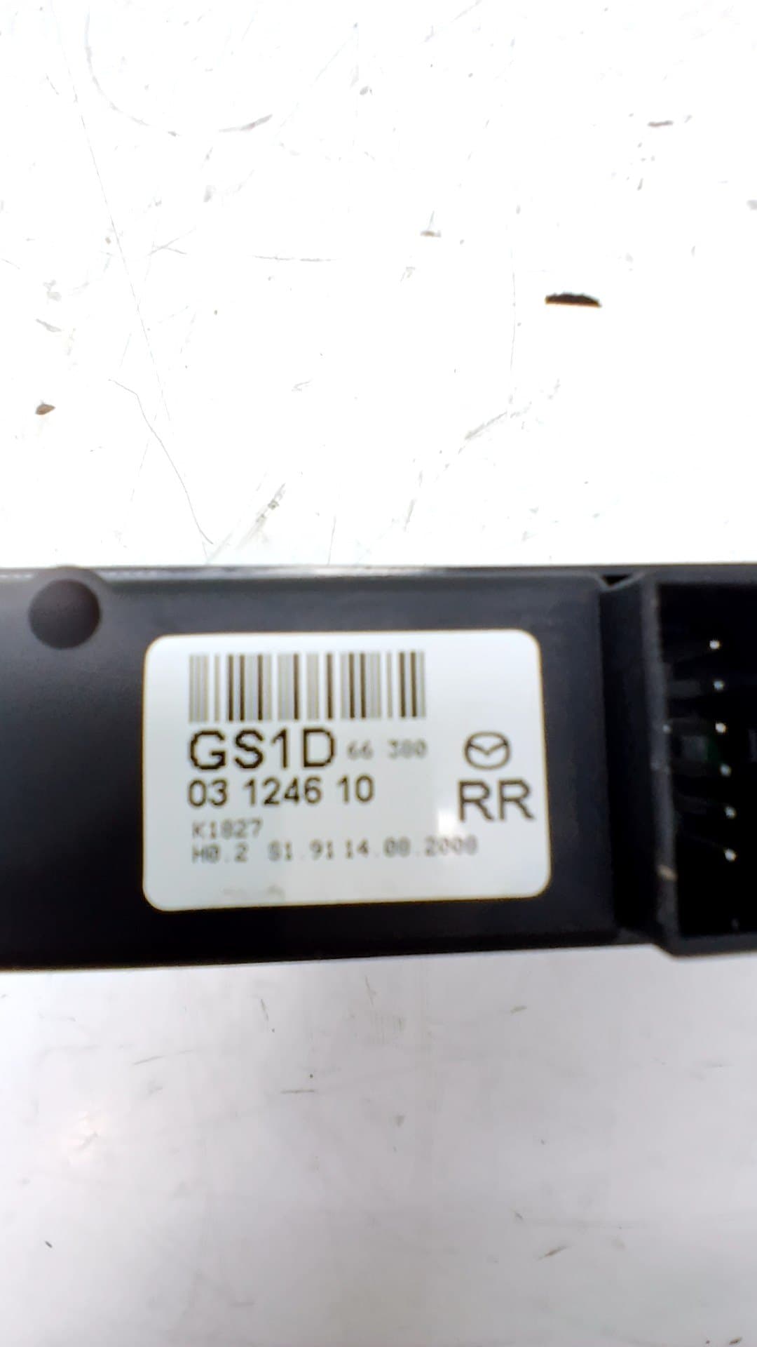 Mando elevalunas trasero derecho MAZDA 6 BERLINA (GG) 2