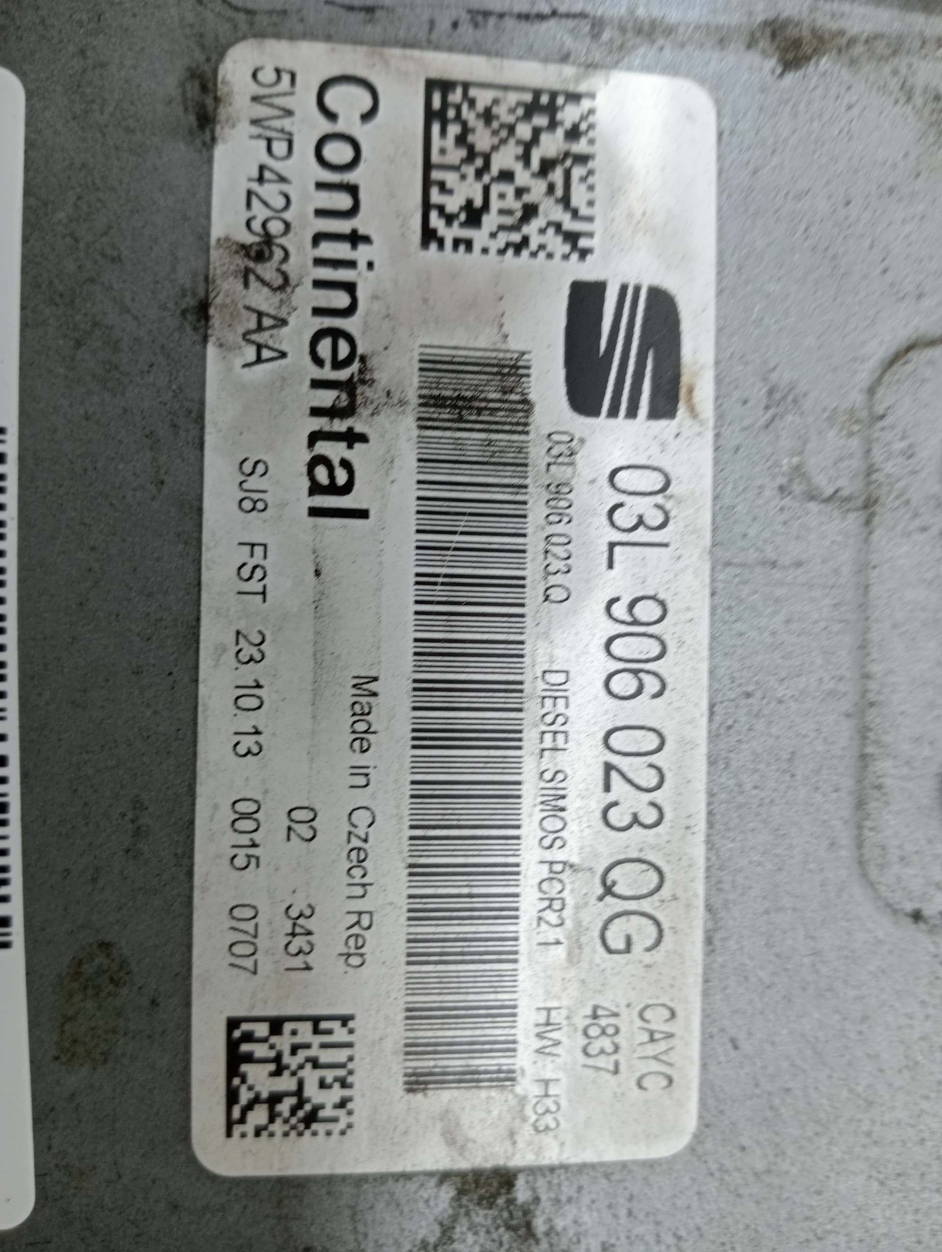 Centralita motor uce SEAT TOLEDO (KG3) 3