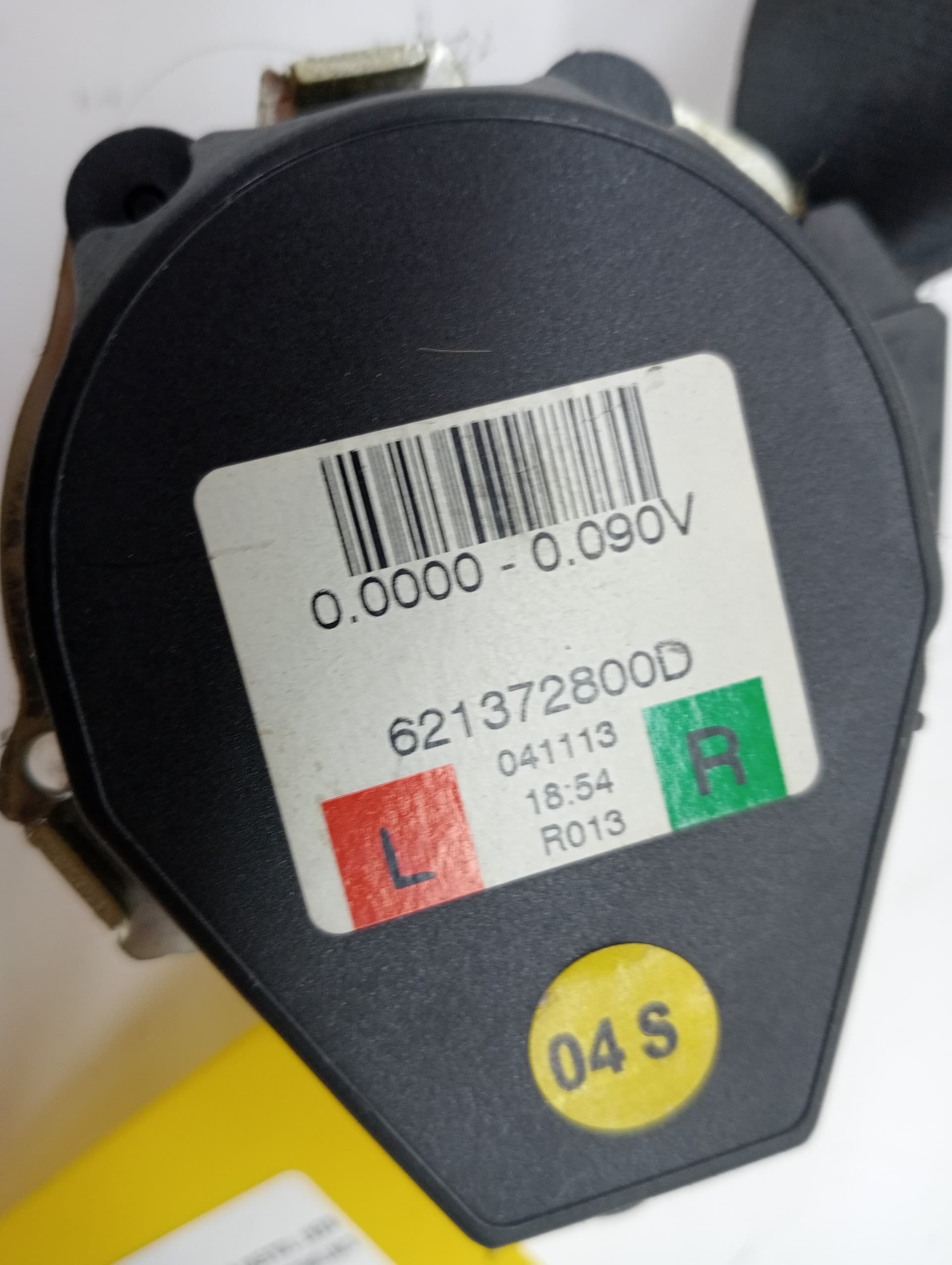 Cinturon seguridad trasero derecho SEAT TOLEDO (KG3)