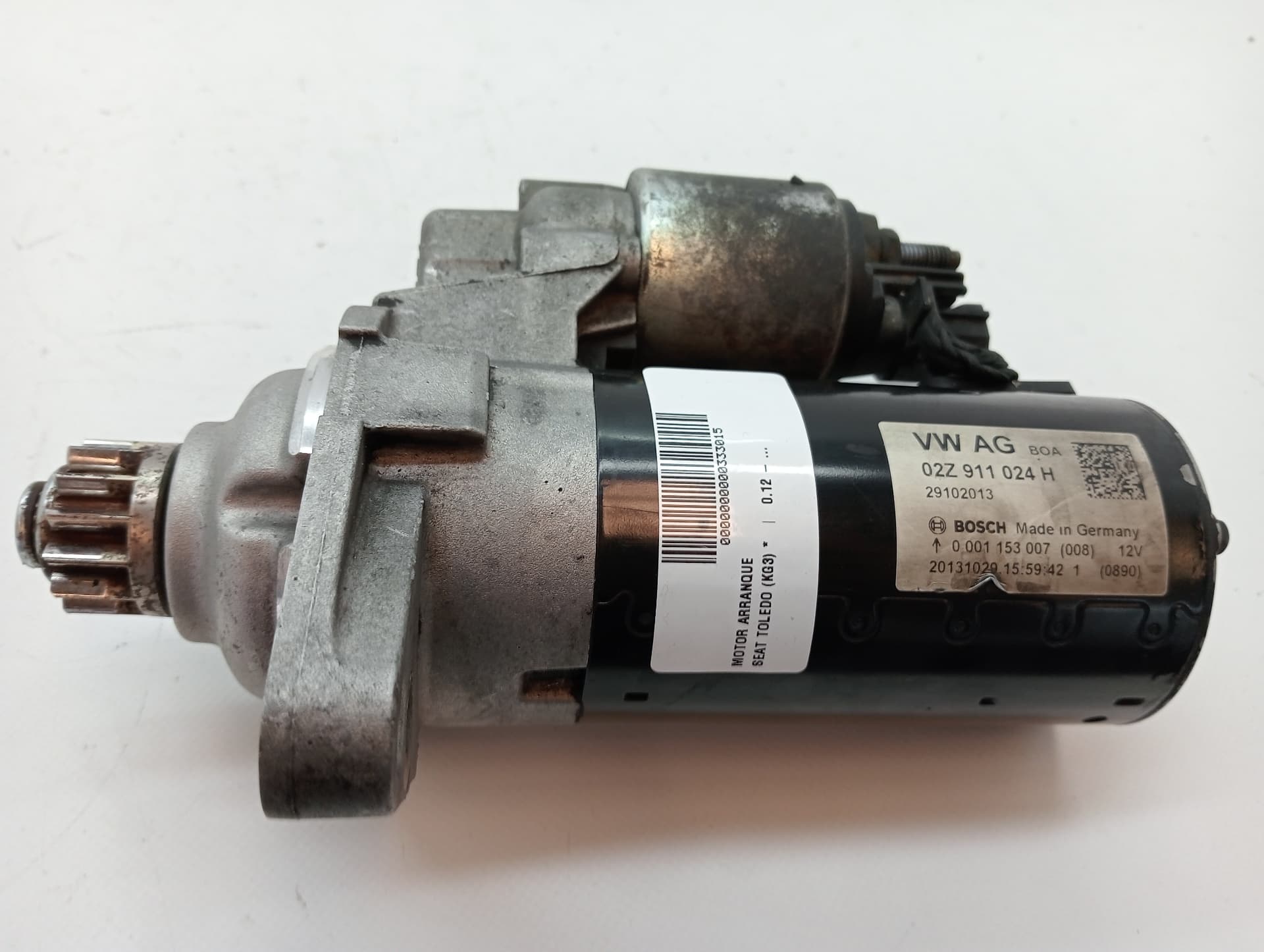 Motor arranque SEAT TOLEDO (KG3)