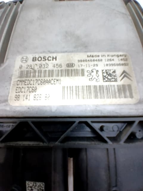 Centralita motor uce PEUGEOT 2008 (--.2013->) 3