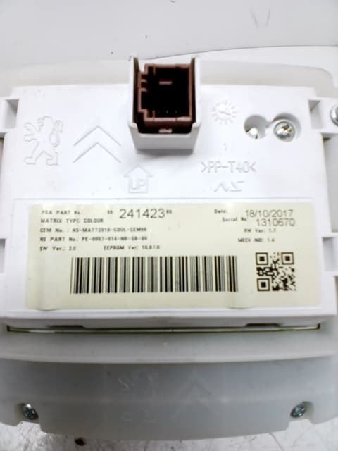 Cuadro instrumentos PEUGEOT 2008 (--.2013->) 2