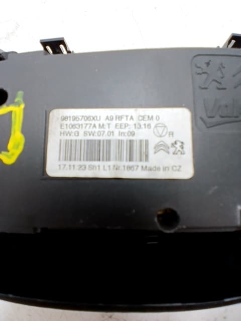 Mando climatizador PEUGEOT 2008 (--.2013->) 2