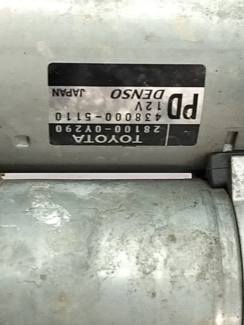 Motor arranque TOYOTA YARIS (KSP9/SCP9/NLP9) 4