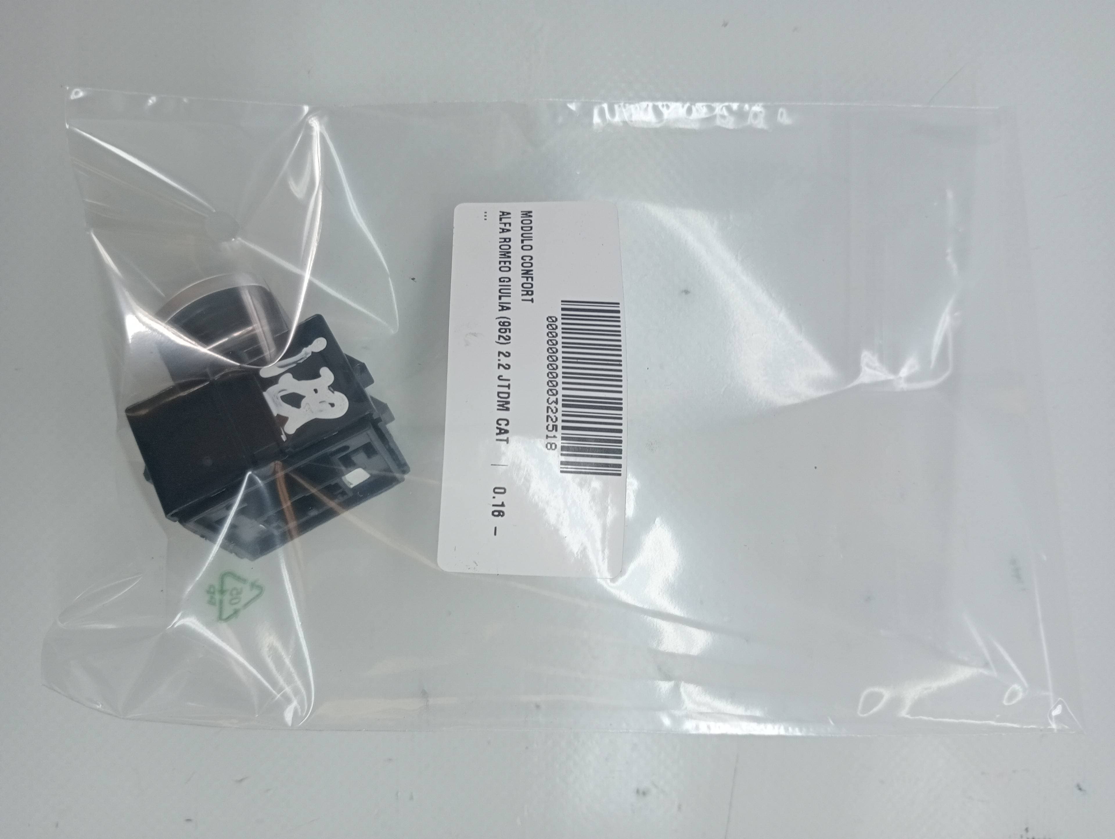 Modulo confort ALFA ROMEO STELVIO (630) 2