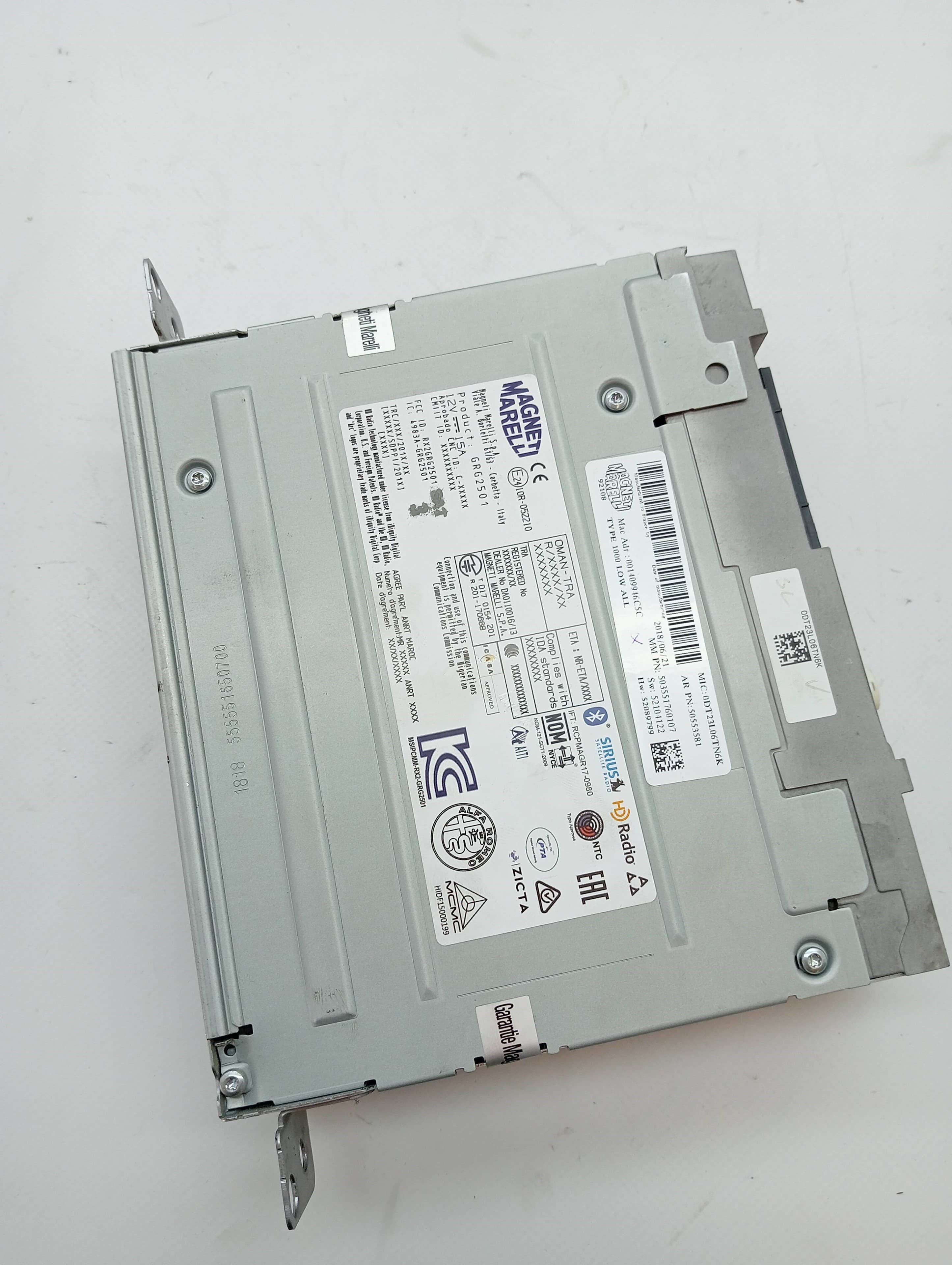 Sistema audio / radio cd ALFA ROMEO STELVIO (630) 2