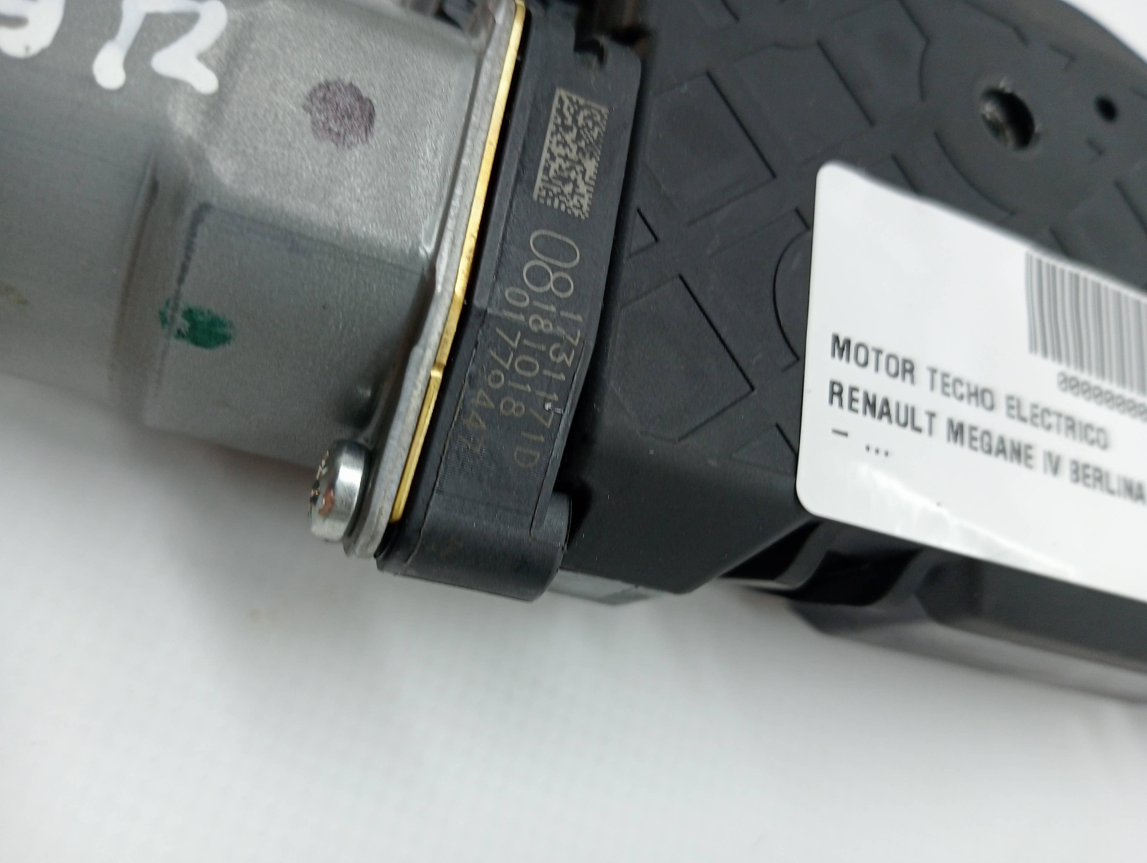 Motor techo electrico RENAULT MEGANE IV BERLINA 5P 3
