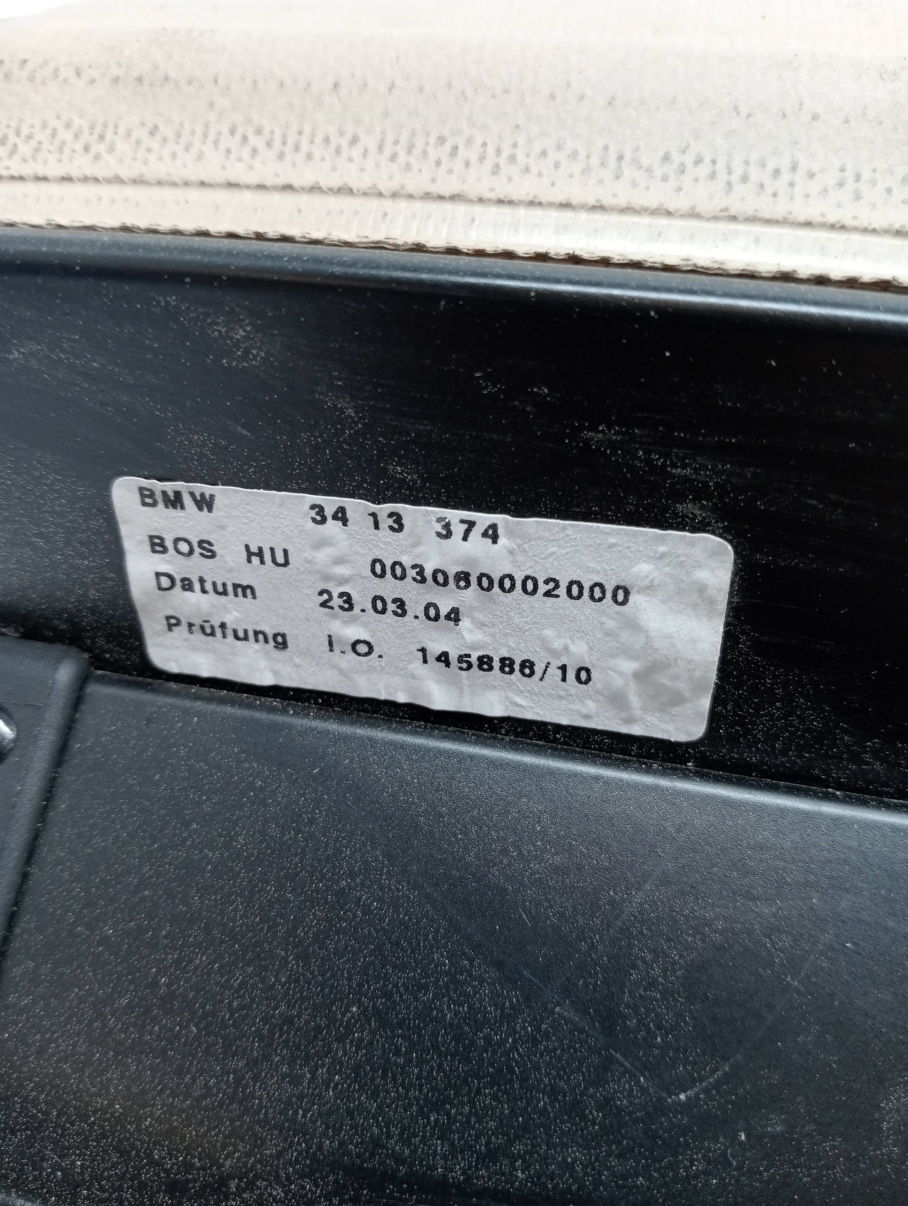 Bandeja trasera BMW X3 (E83) 3
