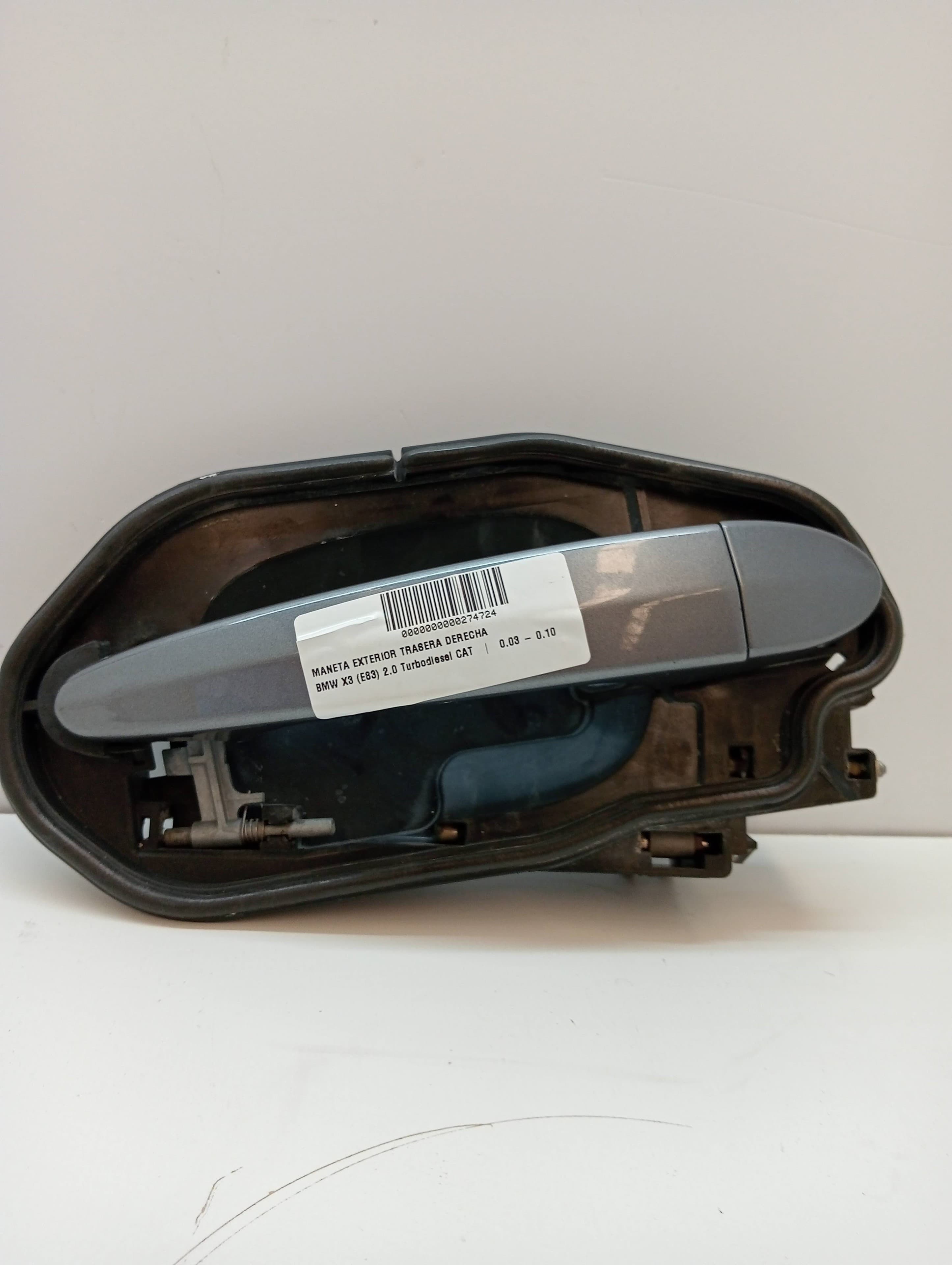 Maneta exterior trasera izquierda BMW X3 (E83)