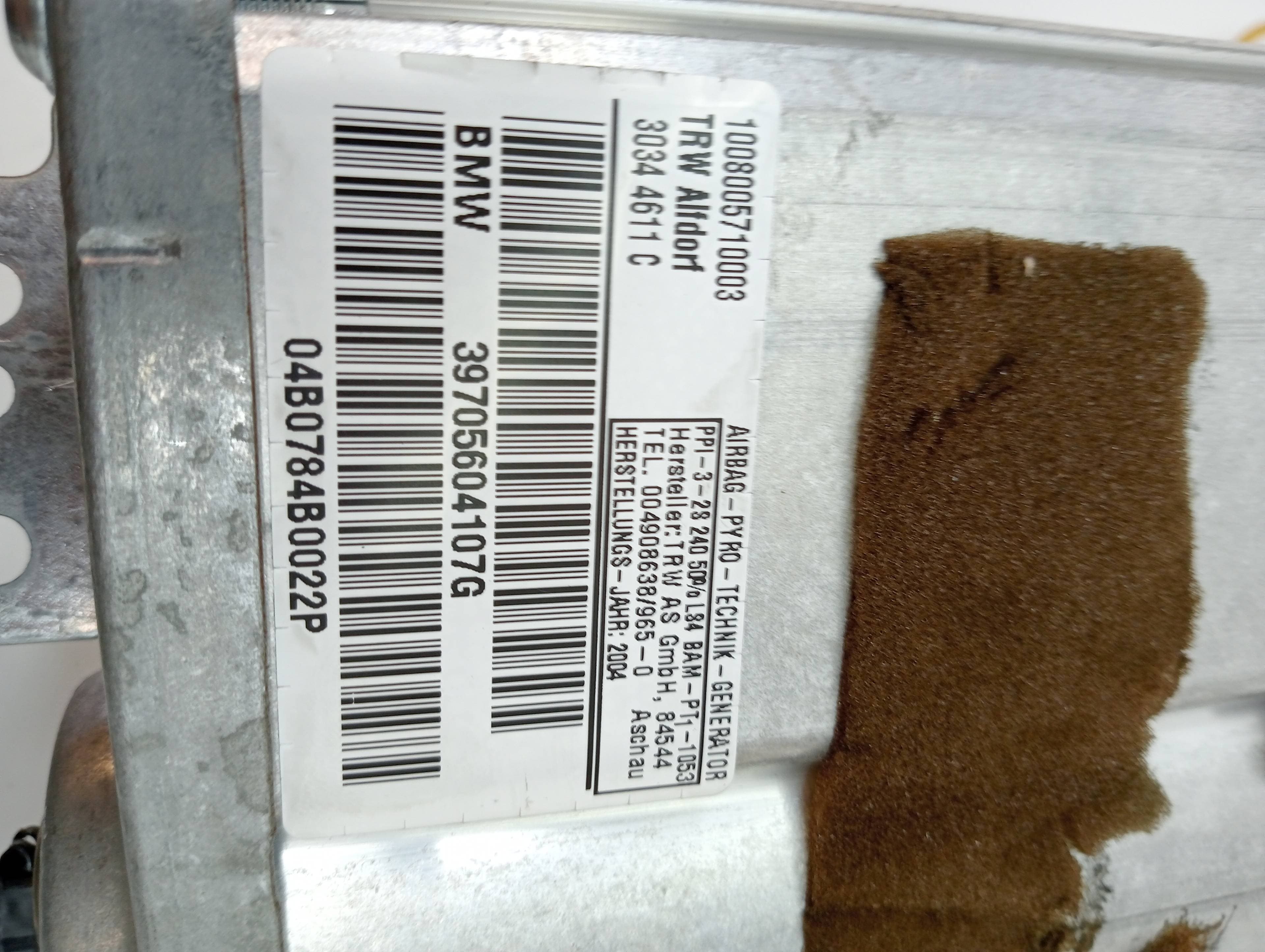 Airbag delantero derecho BMW X3 (E83) 3