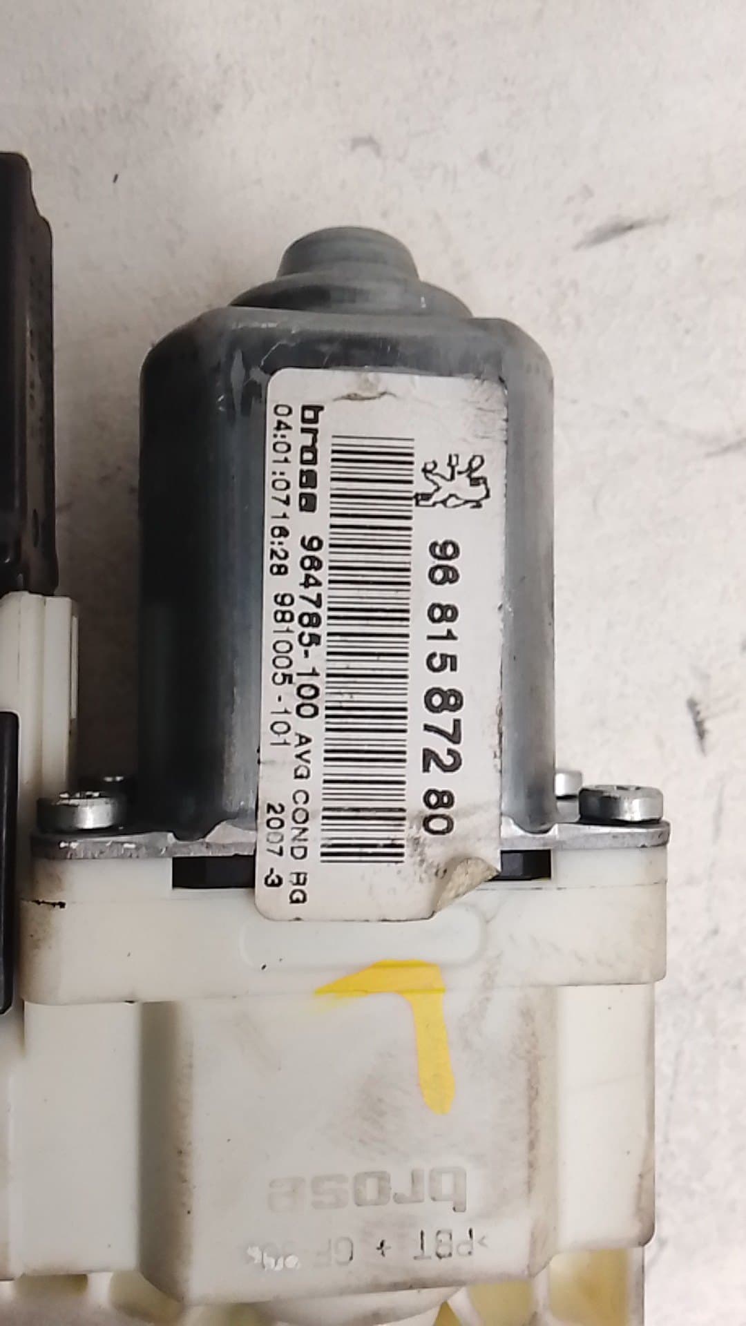 Motor elevalunas delantero izquierdo PEUGEOT 307 (S1) 3