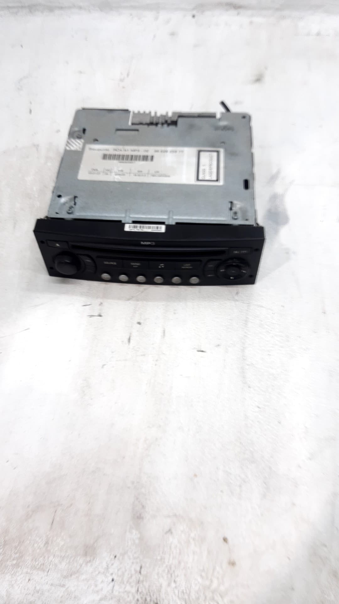 Sistema audio / radio cd PEUGEOT 307 (S1)