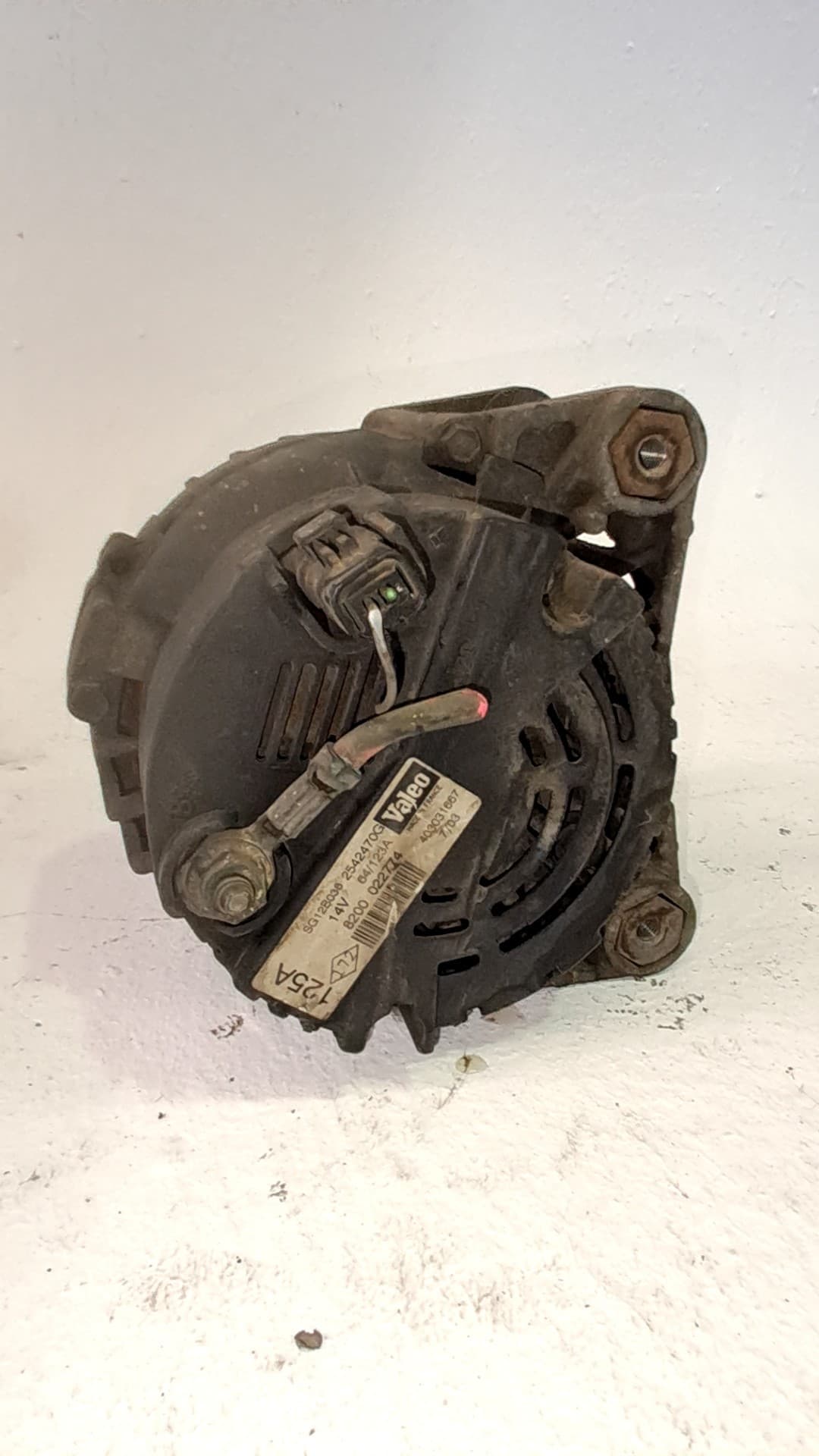 Alternador RENAULT CLIO I FASE I+II (B/C57) 2