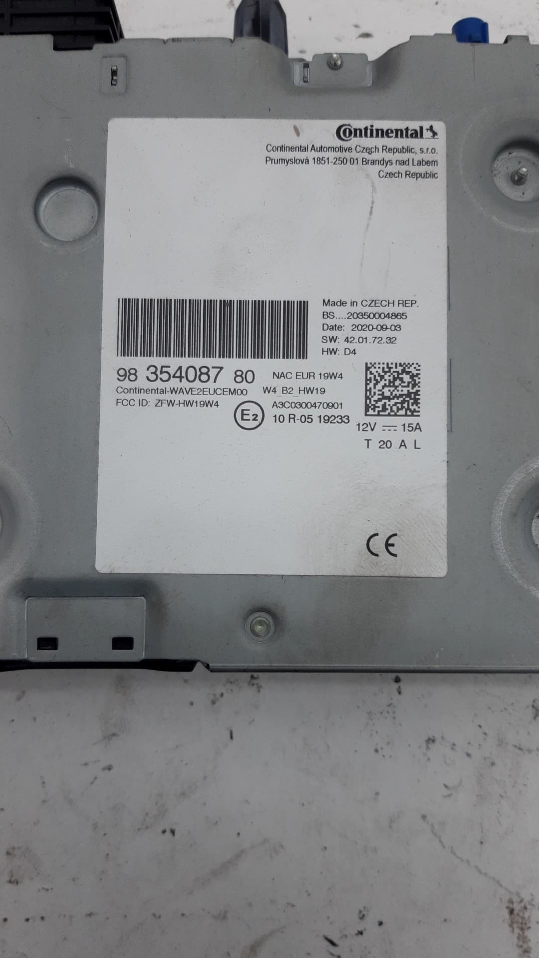 Sistema audio / radio cd OPEL VIVARO FURGÓN 5