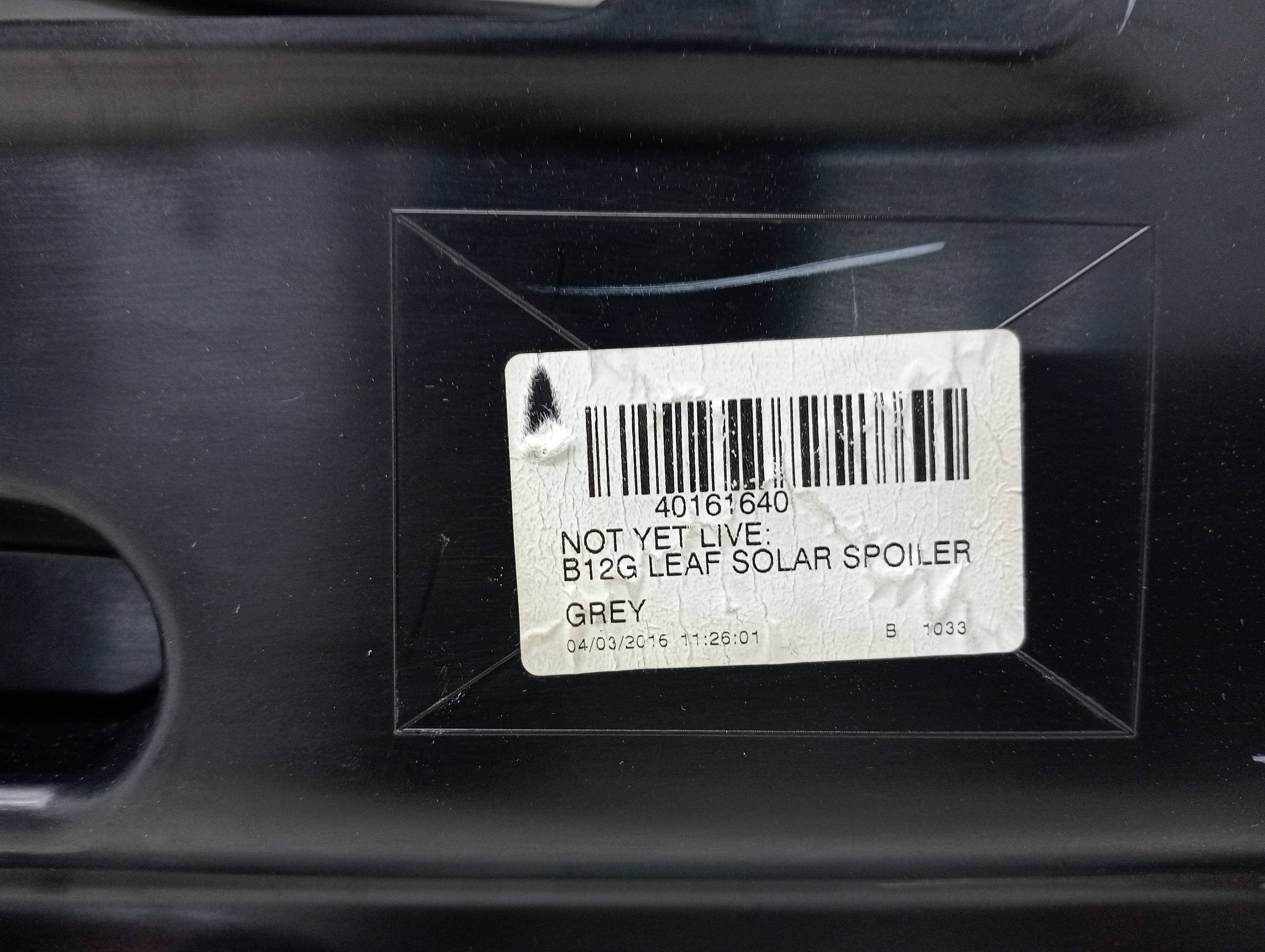 Aleron trasero NISSAN LEAF 2