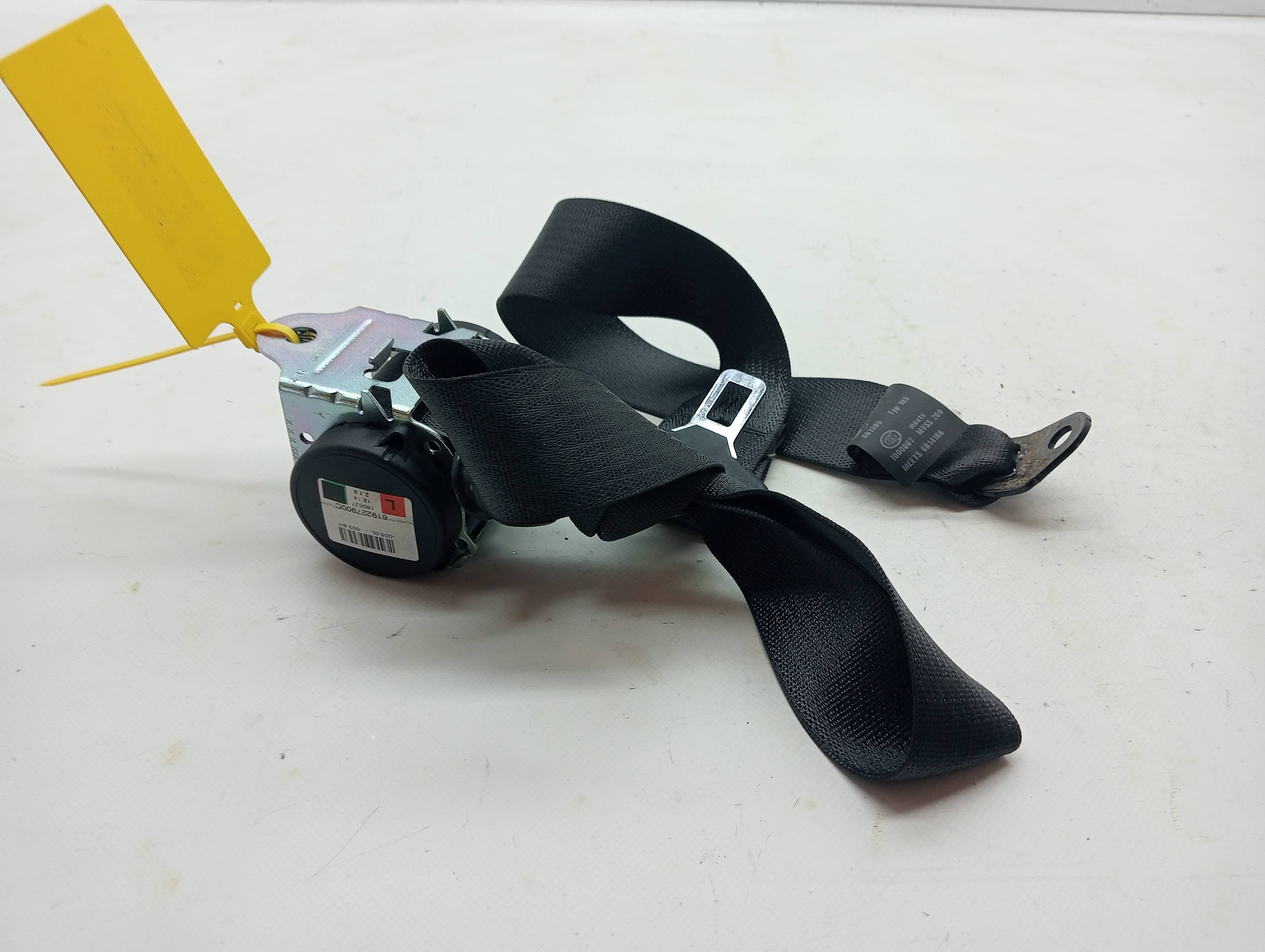 Cinturon seguridad trasero izquierdo OPEL ZAFIRA TOURER