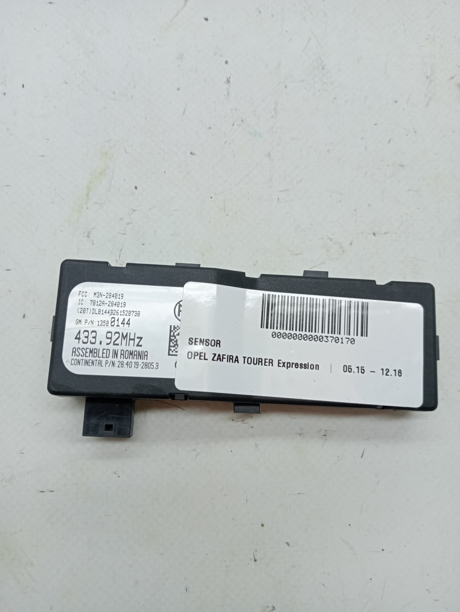 Sensor OPEL ZAFIRA TOURER