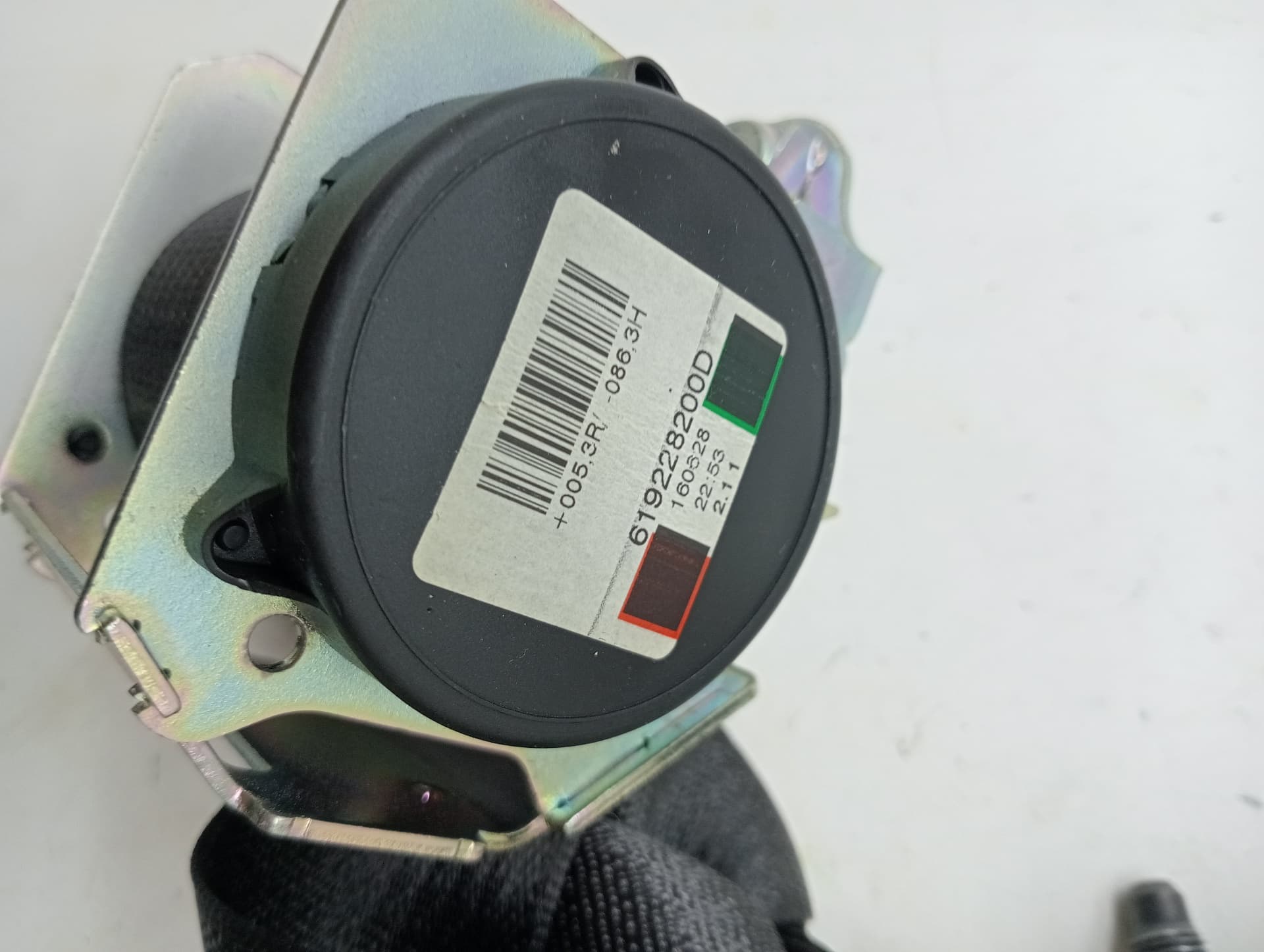 Cinturon seguridad trasero central OPEL ZAFIRA TOURER 2