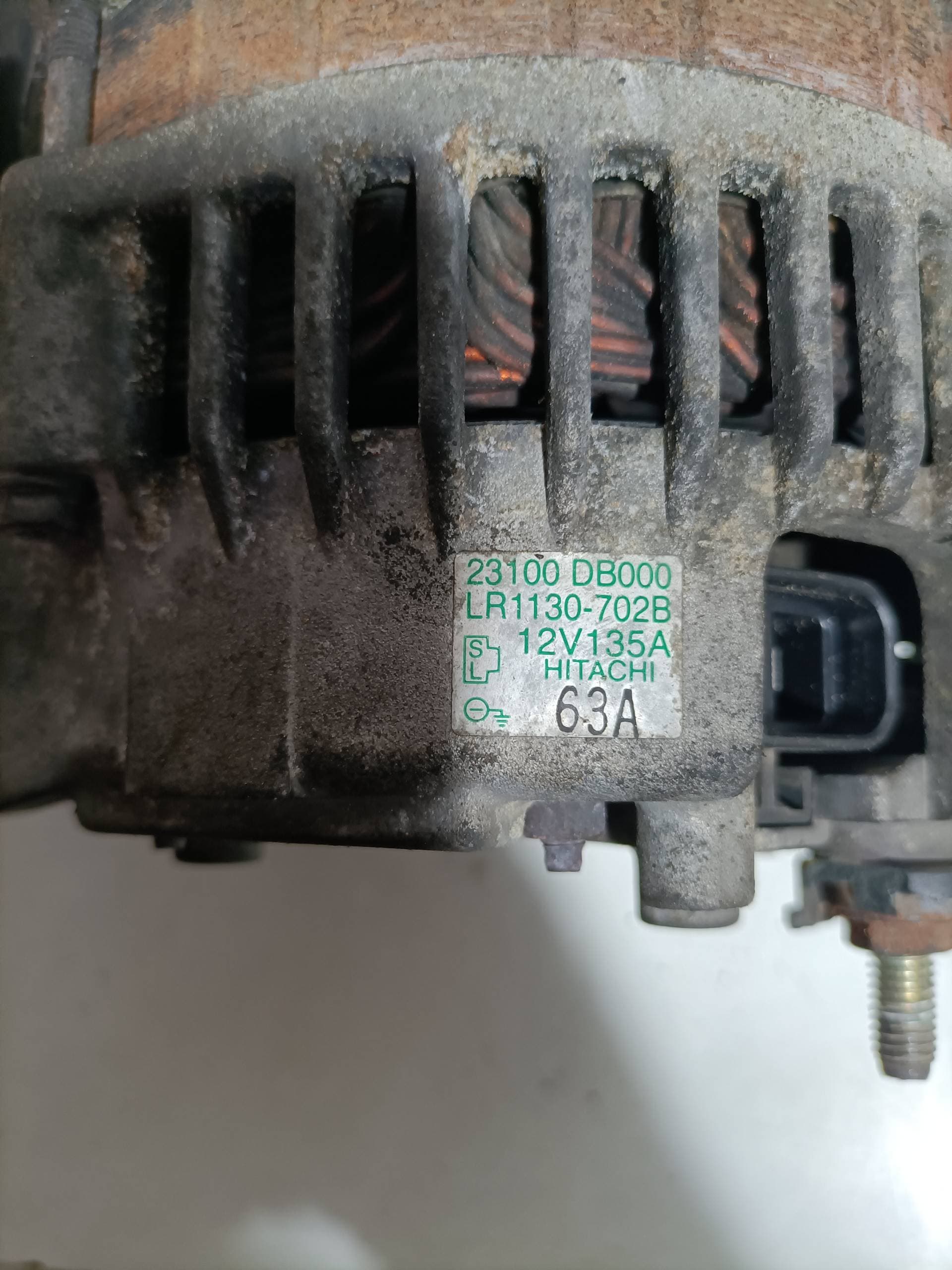 Alternador RENAULT MASTER II PHASE 2 CAJA CERRADA 2