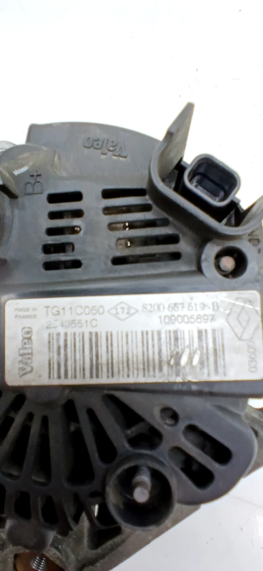 Alternador RENAULT MEGANE IV GRANDTOUR 2