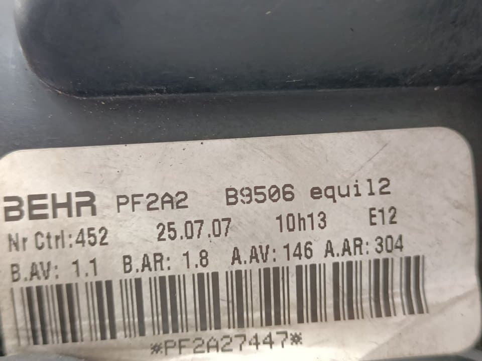 Ventilador calefaccion PEUGEOT 307 BREAK / SW (S1) 2
