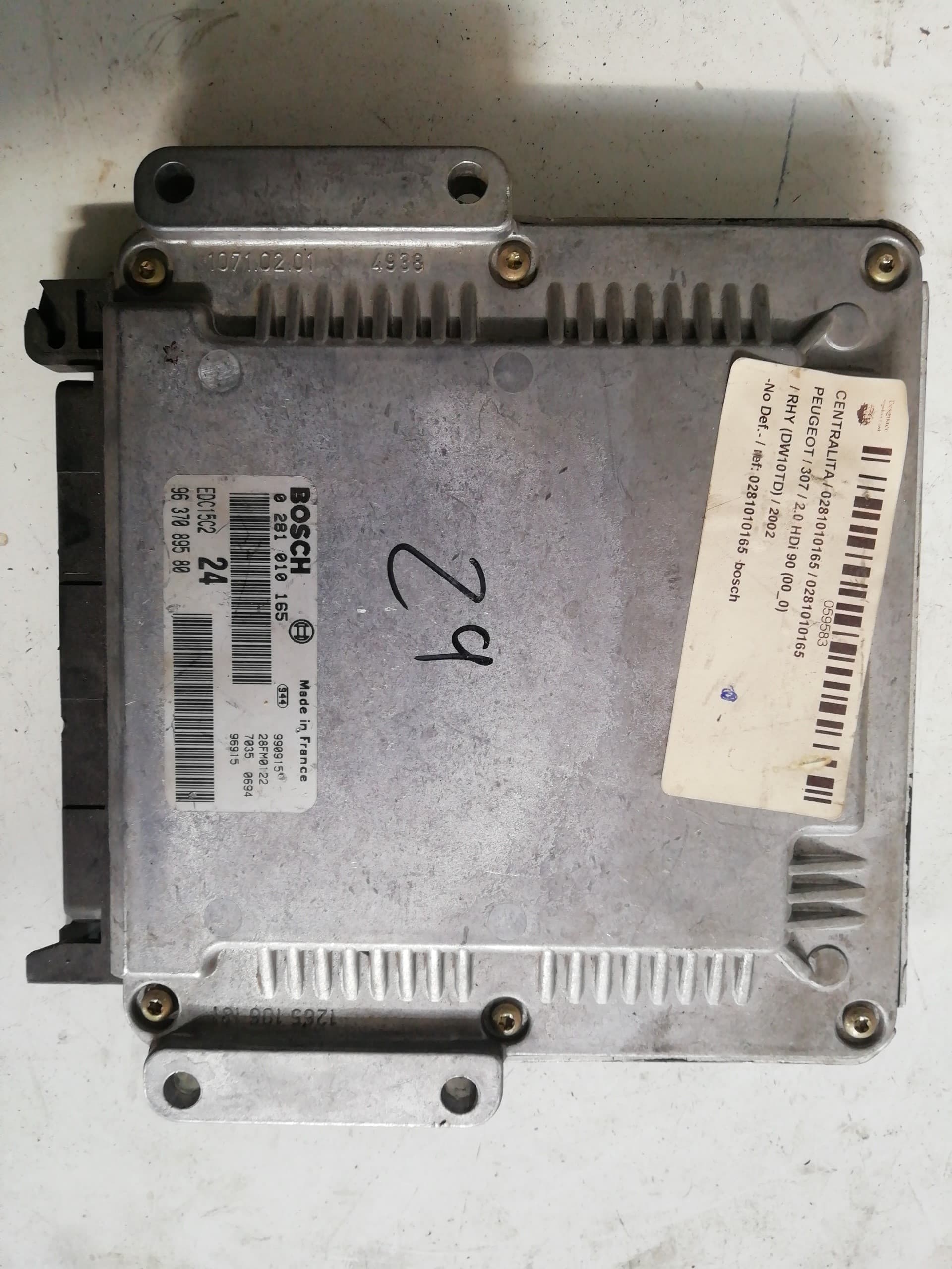 Centralita motor uce PEUGEOT 307 BREAK / SW (S1)