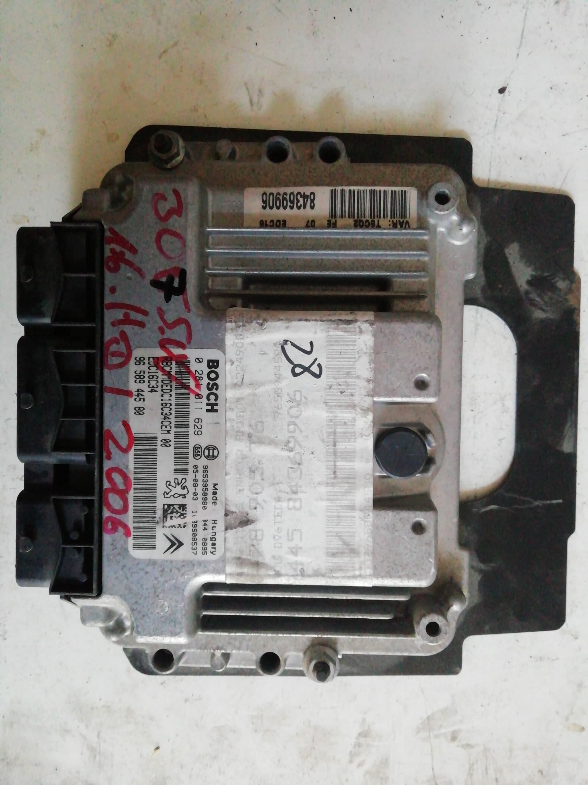 Centralita motor uce PEUGEOT 307 BREAK / SW (S1)