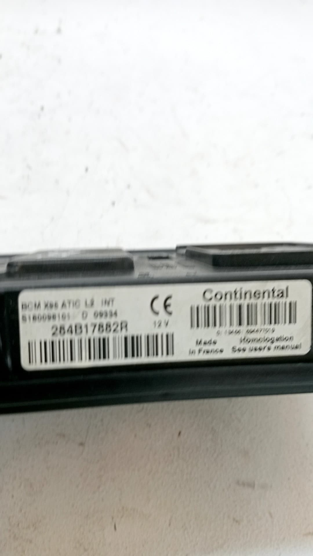 Recambio RENAULT MEGANE III COUPE (DZ0/1_) ref. 284B17715R