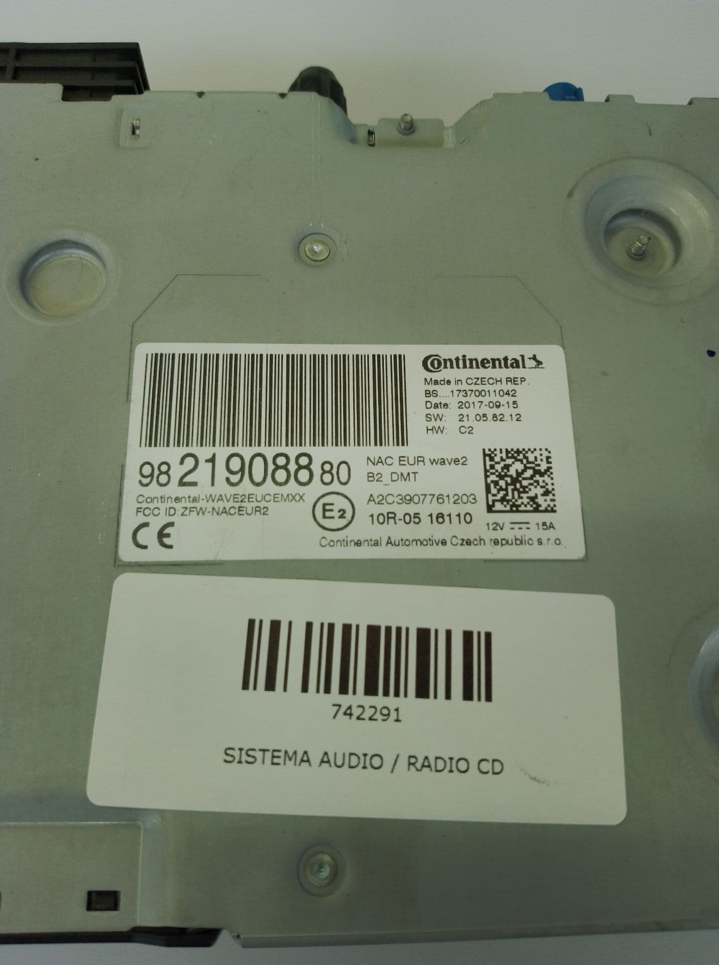 Sistema audio / radio cd CITROEN C3 4