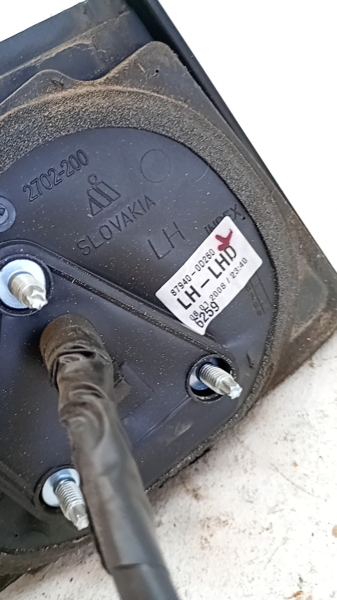 Retrovisor izquierdo TOYOTA YARIS 5