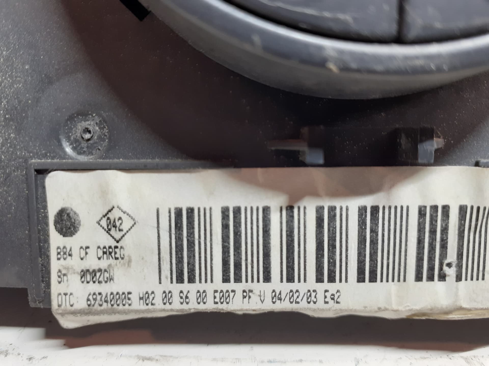 Mando climatizador RENAULT MEGANE II CLASSIC BERLINA 3