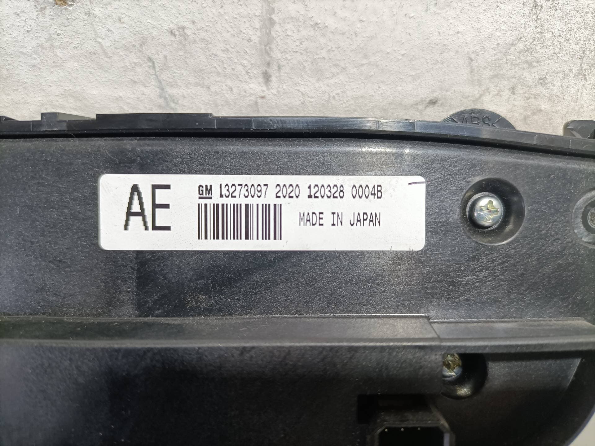 Mando climatizador OPEL INSIGNIA BERLINA 3
