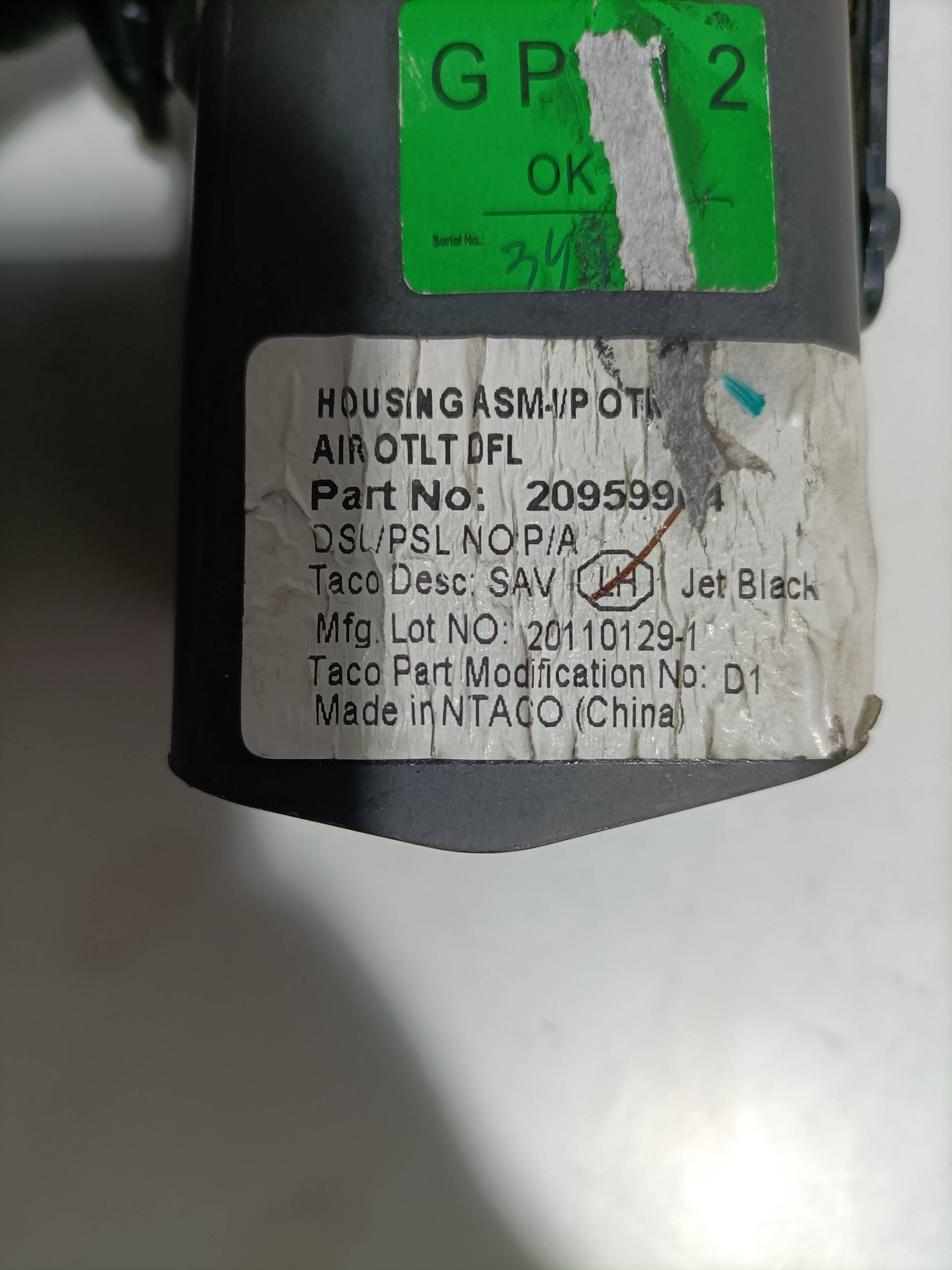 Recambio OPEL INSIGNIA BERLINA ref. 20959924 2