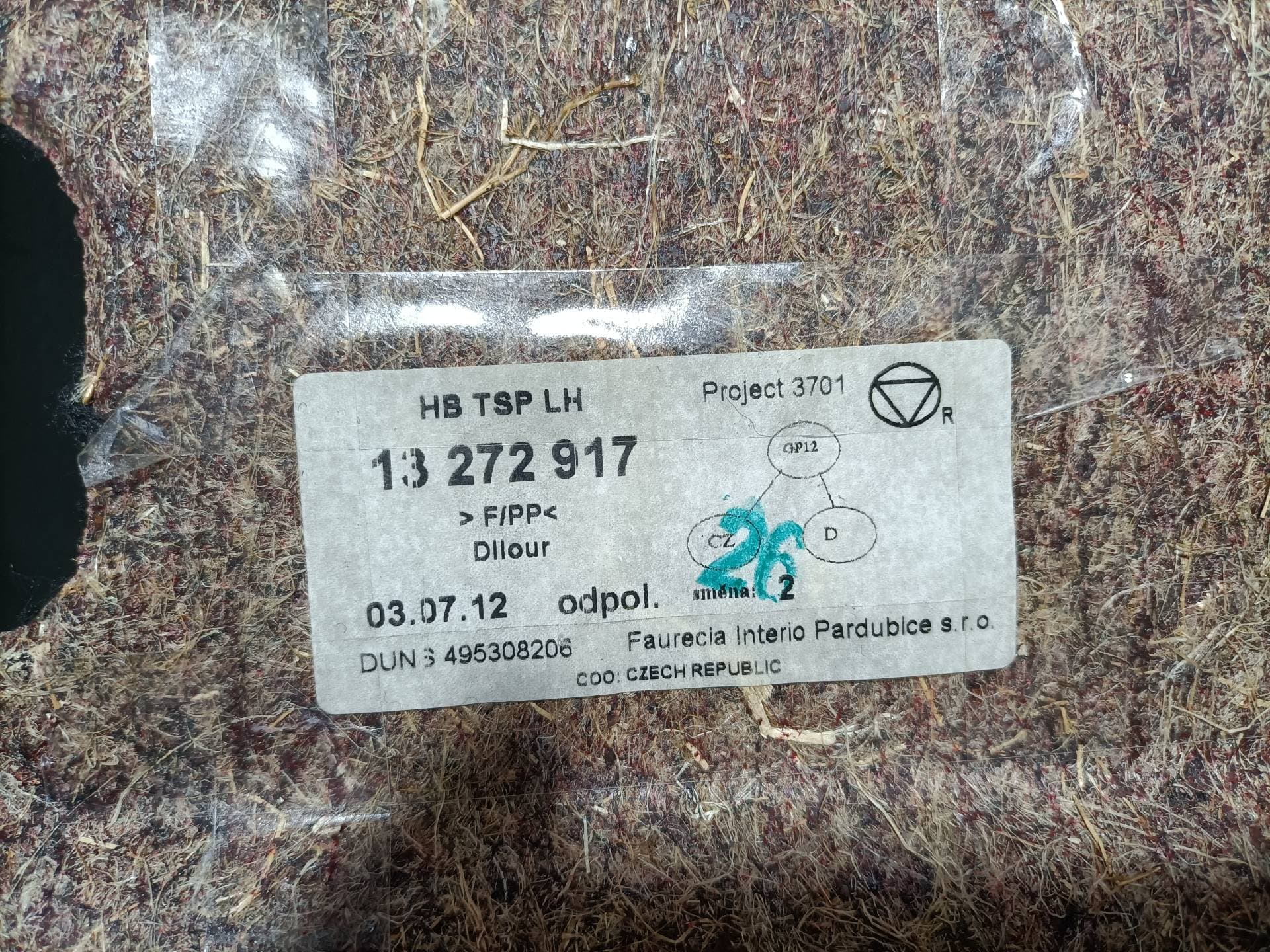 Plastico OPEL INSIGNIA BERLINA 2