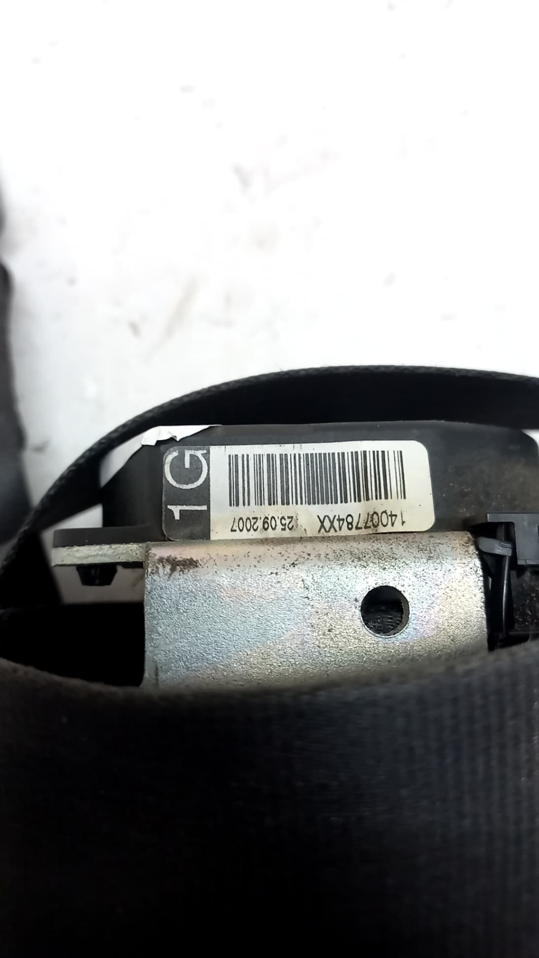 Cinturon seguridad delantero izquierdo PEUGEOT 807 2
