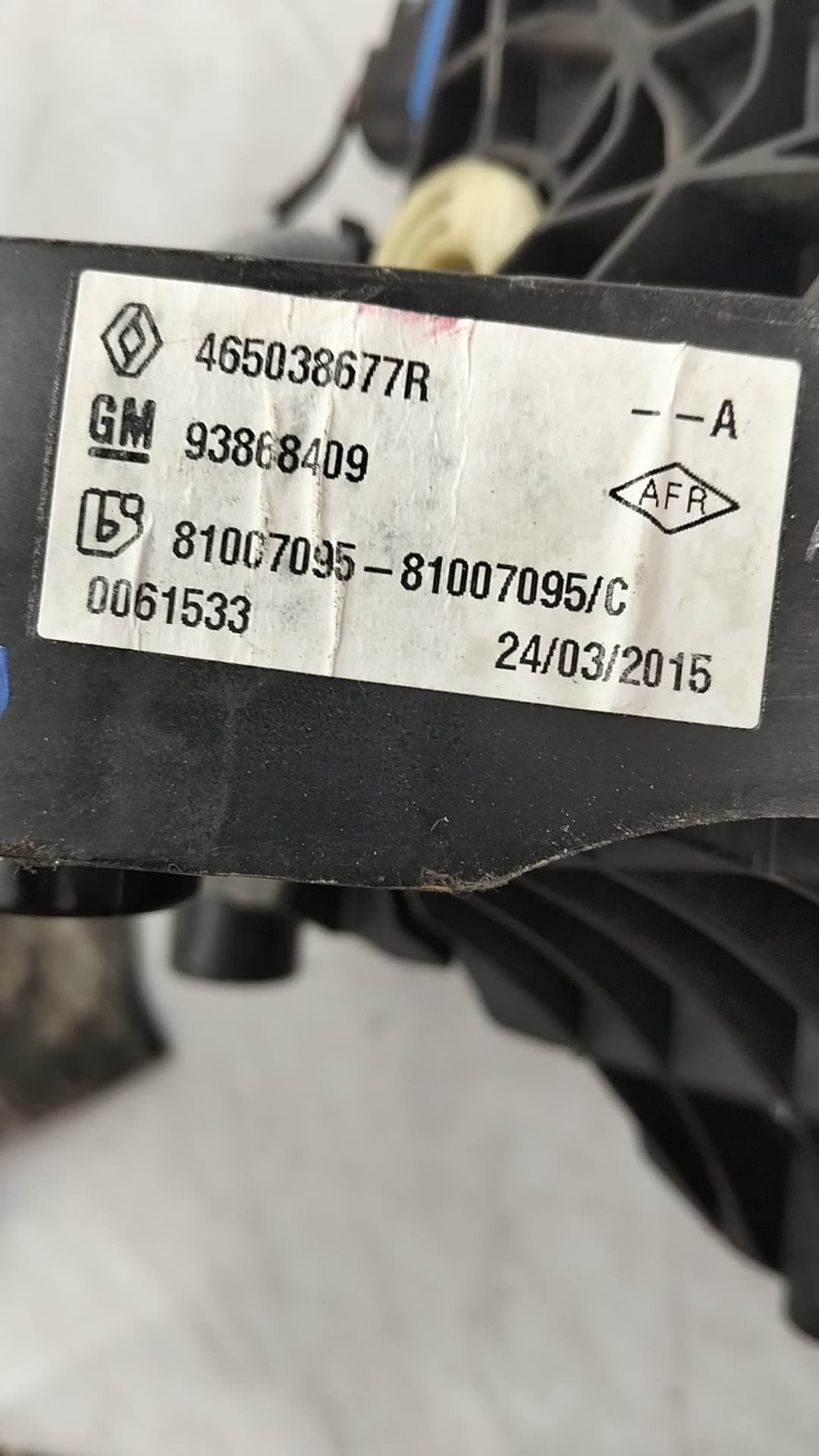 Pedal embrague RENAULT TRAFIC 2