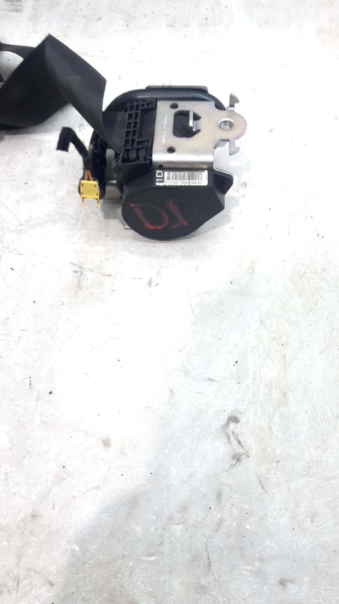 Cinturon seguridad delantero derecho PEUGEOT 308 2