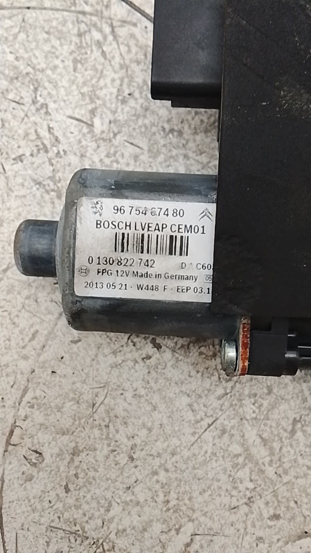 Motor elevalunas delantero izquierdo PEUGEOT 308 3
