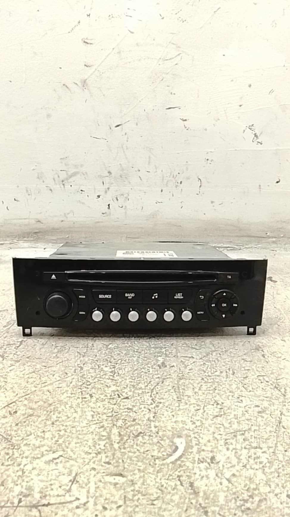 Sistema audio / radio cd PEUGEOT 308