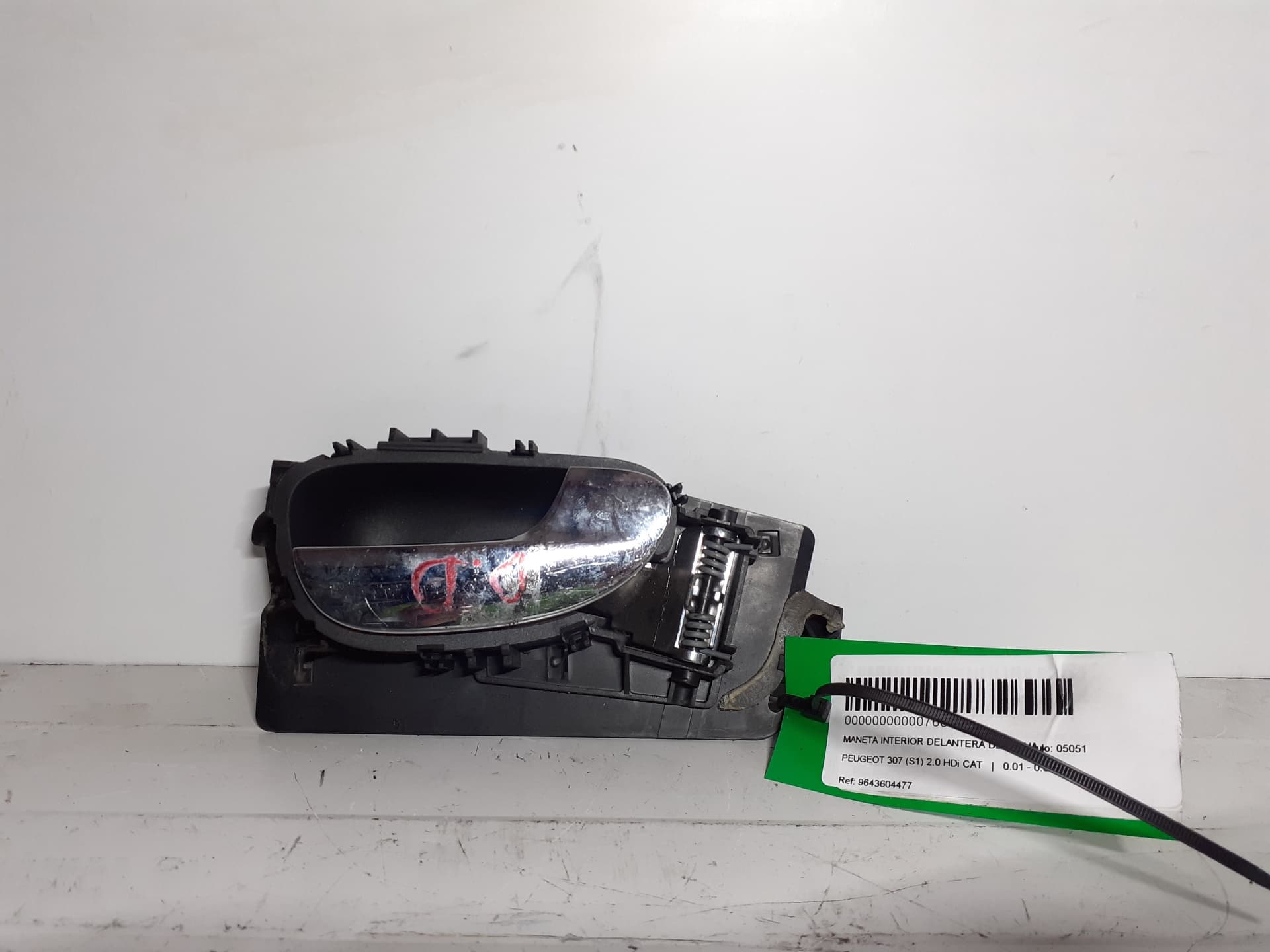 Maneta interior delantera derecha PEUGEOT 307 (S1)