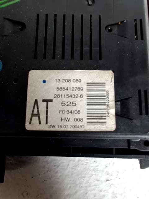 Pantalla multifuncion OPEL ZAFIRA B 2