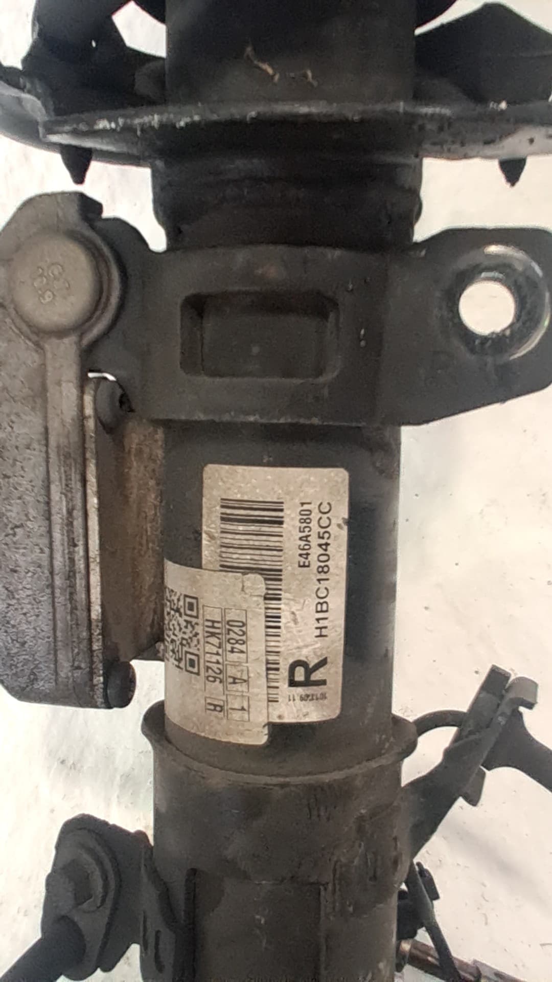 Amortiguador delantero derecho FORD FIESTA 3