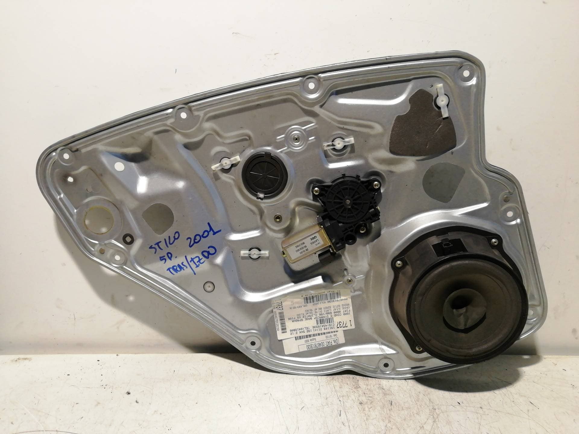 Elevalunas trasero izquierdo FIAT STILO (192)