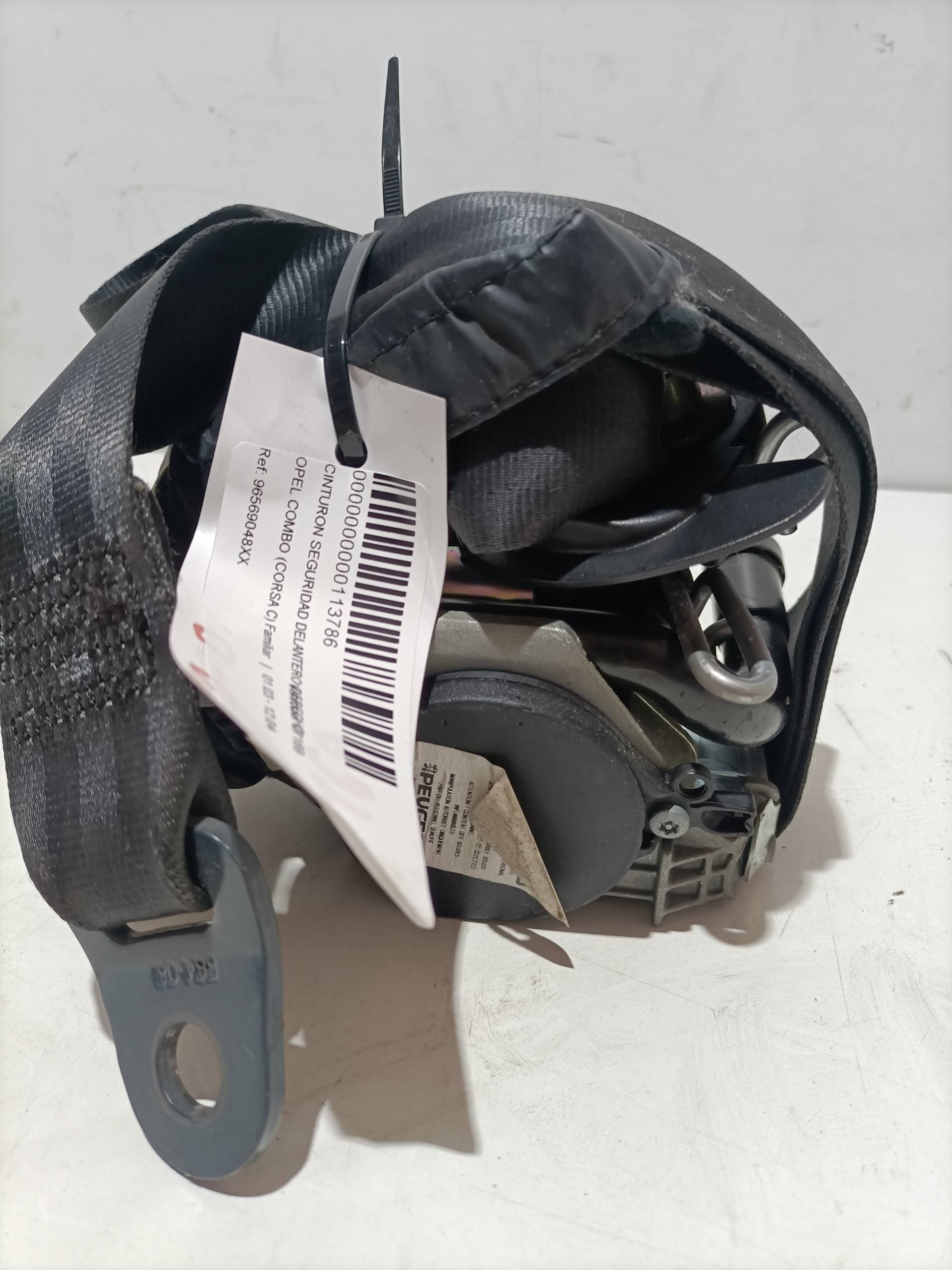 Cinturon seguridad delantero derecho OPEL COMBO (CORSA C) 5